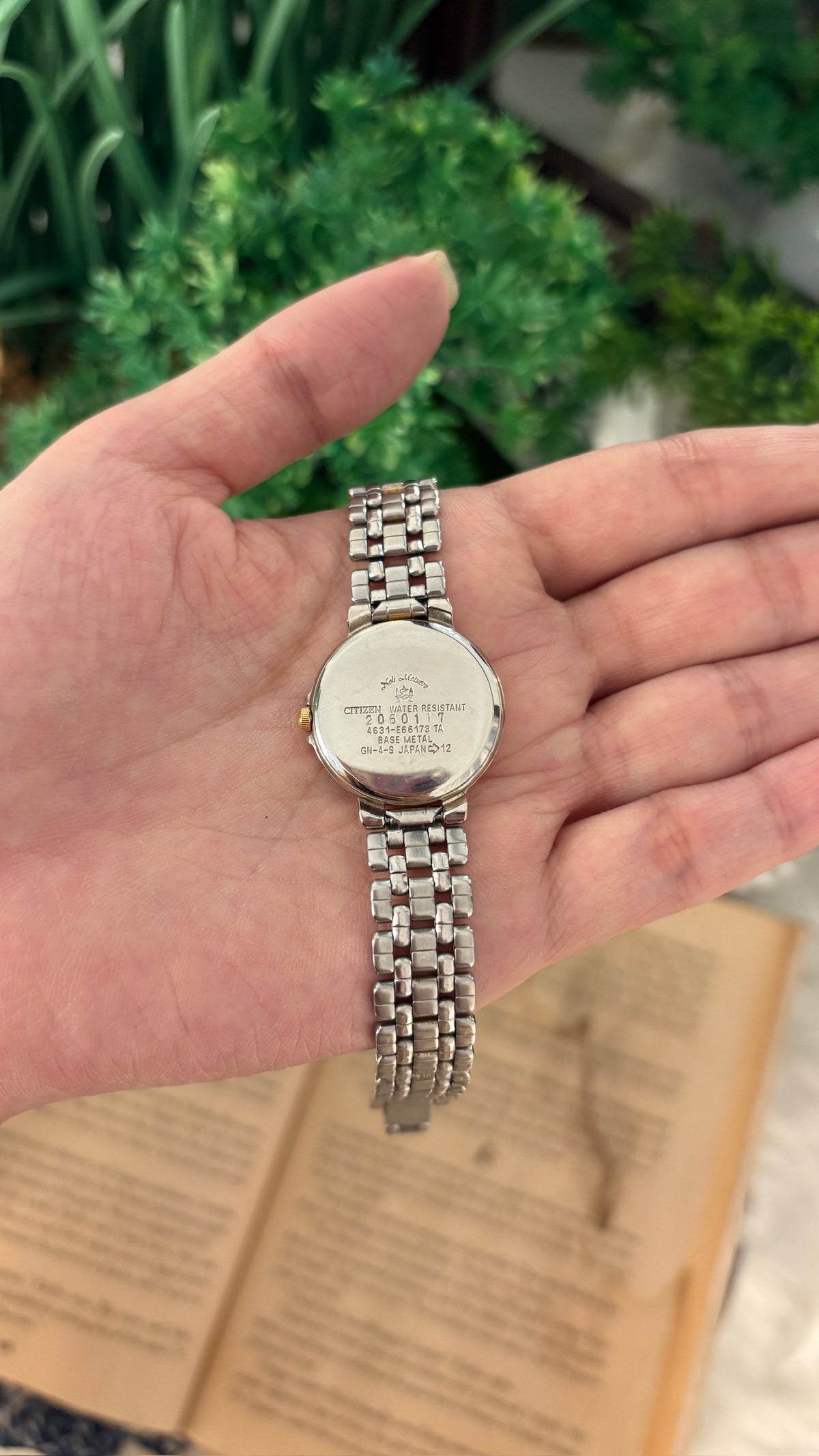 Rare Vintage La Mer Citizen Roman Dial Watch in Two-Tone Quartz