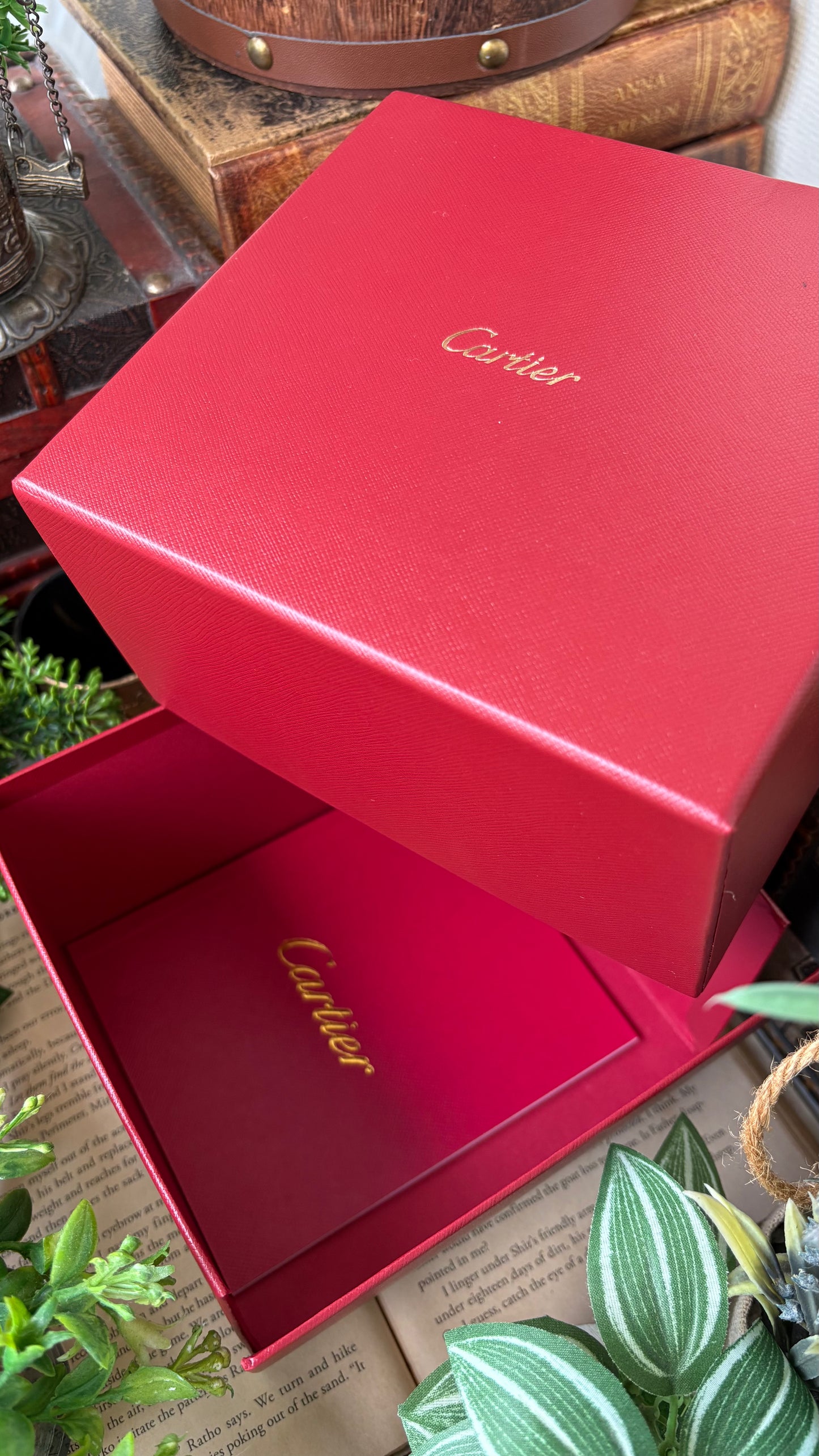 Extremely Rare Vintage 1980s Must De Tank Cartier Vermeil Manual Winding Watch in Burgundy Leather Burgundy Red Dial Gold Tone Case