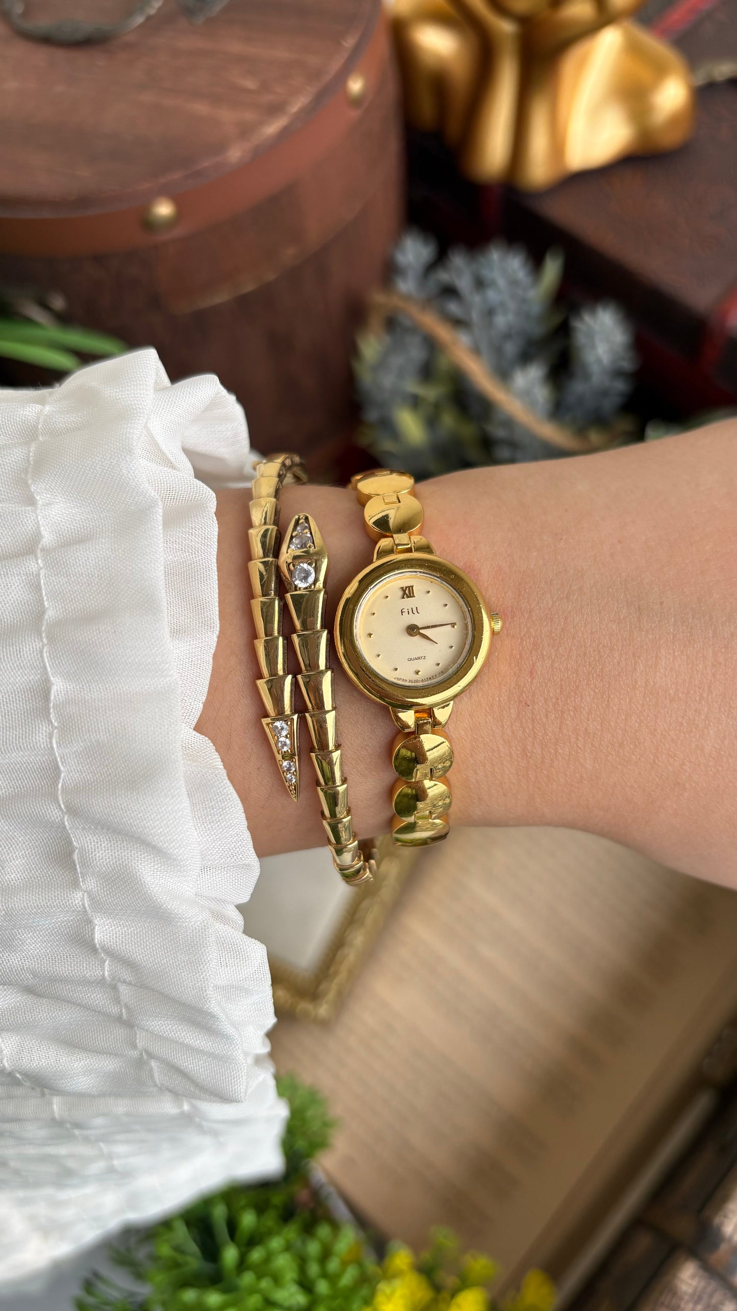 Vintage Citizen Fill Vega Watch in Gold Tone