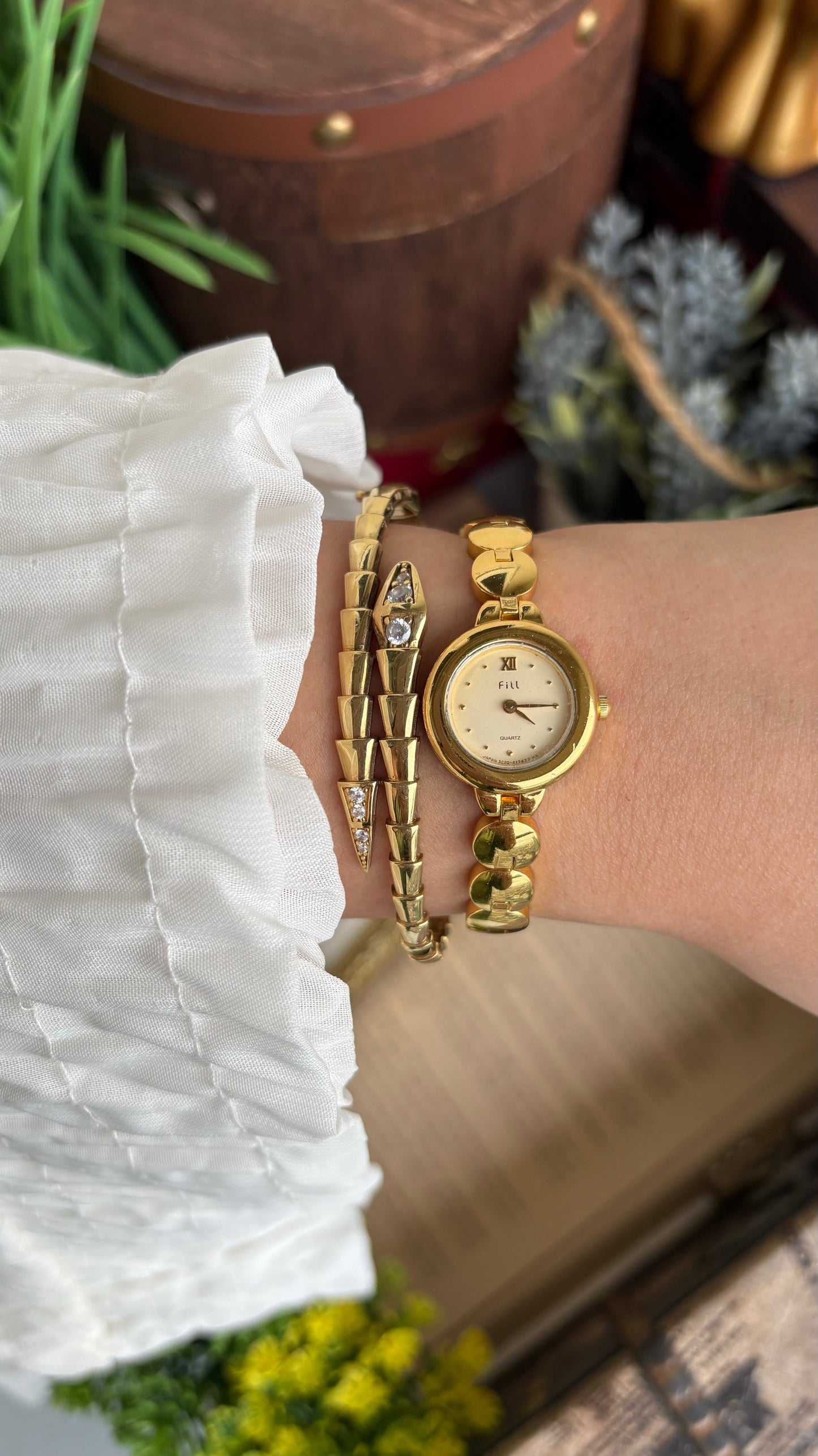 Vintage Citizen Fill Vega Watch in Gold Tone