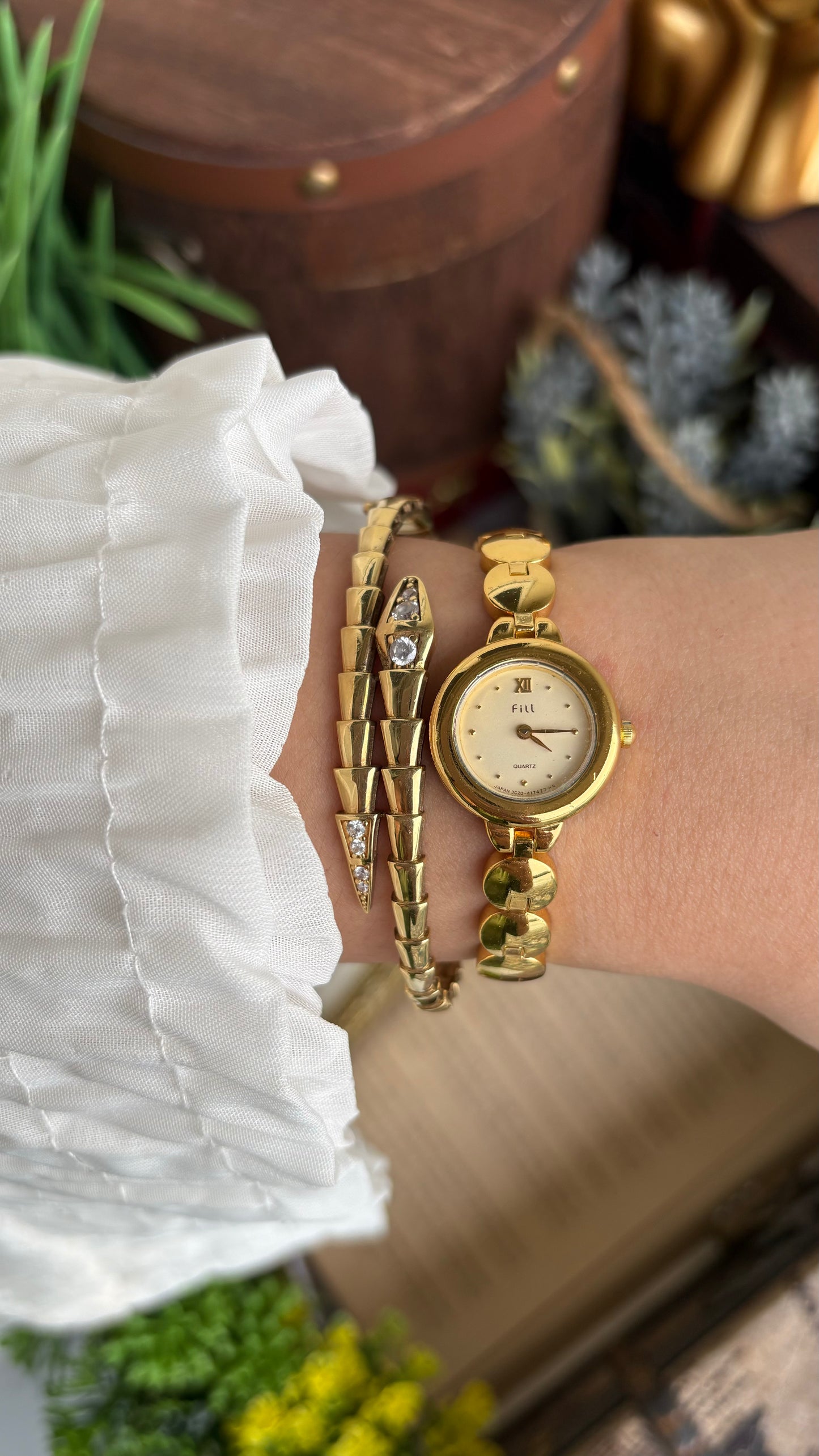 Vintage Citizen Fill Vega Watch in Gold Tone