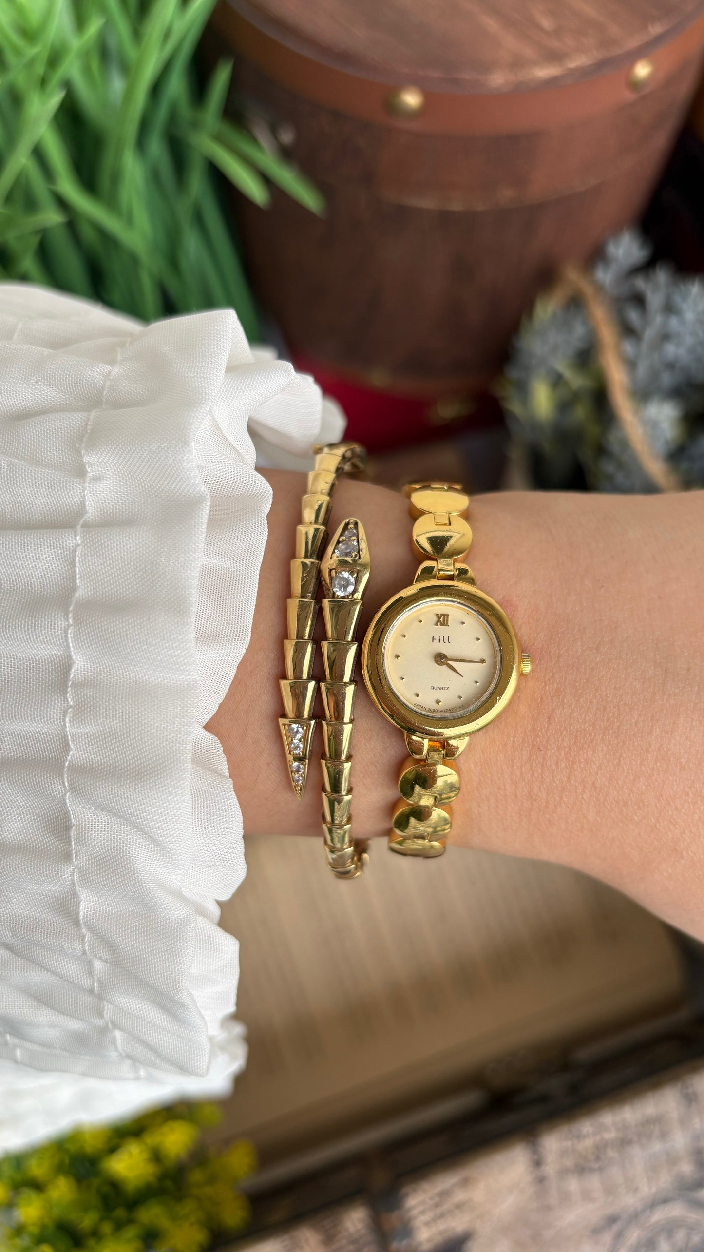 Vintage Citizen Fill Vega Watch in Gold Tone