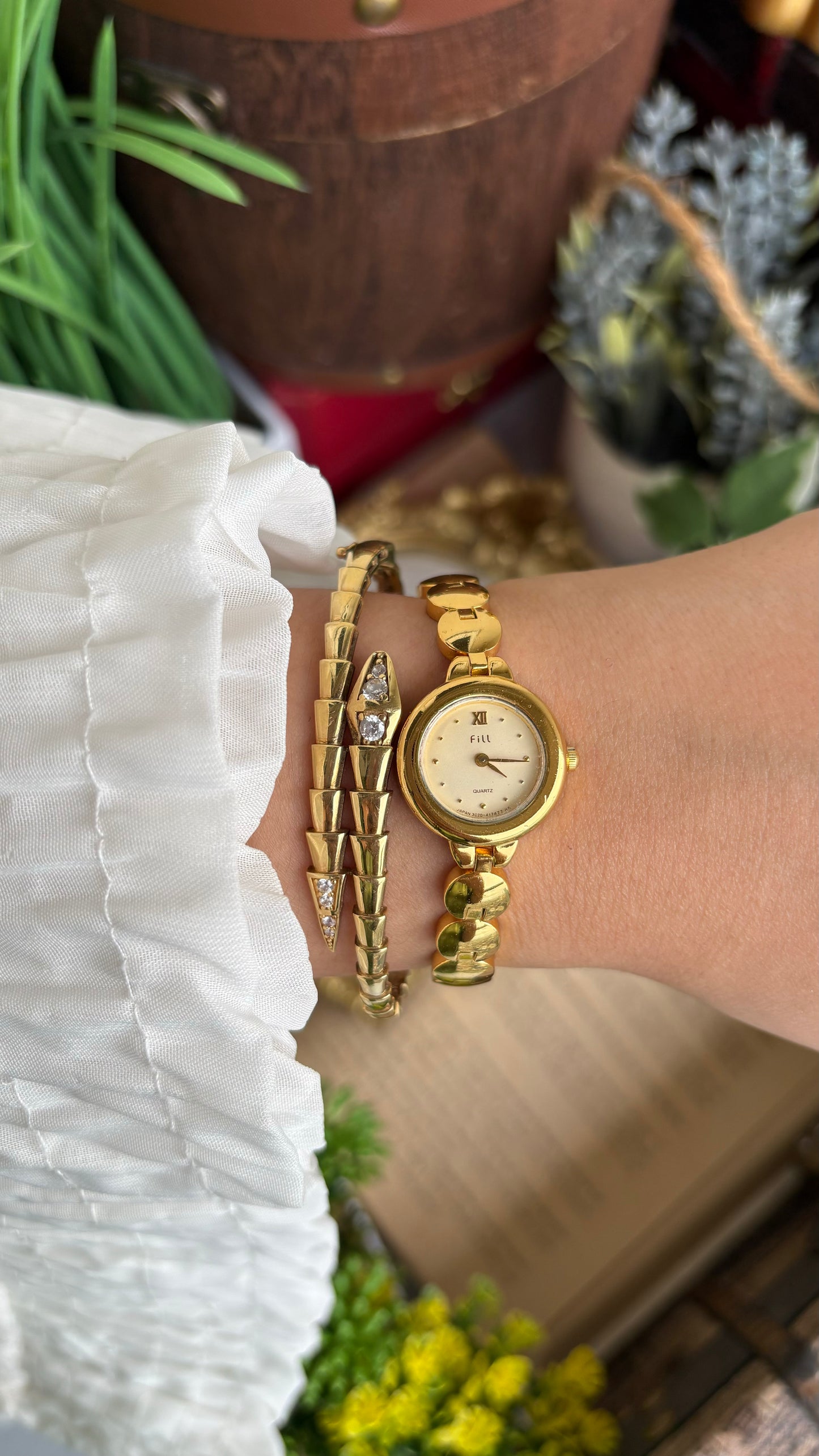 Vintage Citizen Fill Vega Watch in Gold Tone