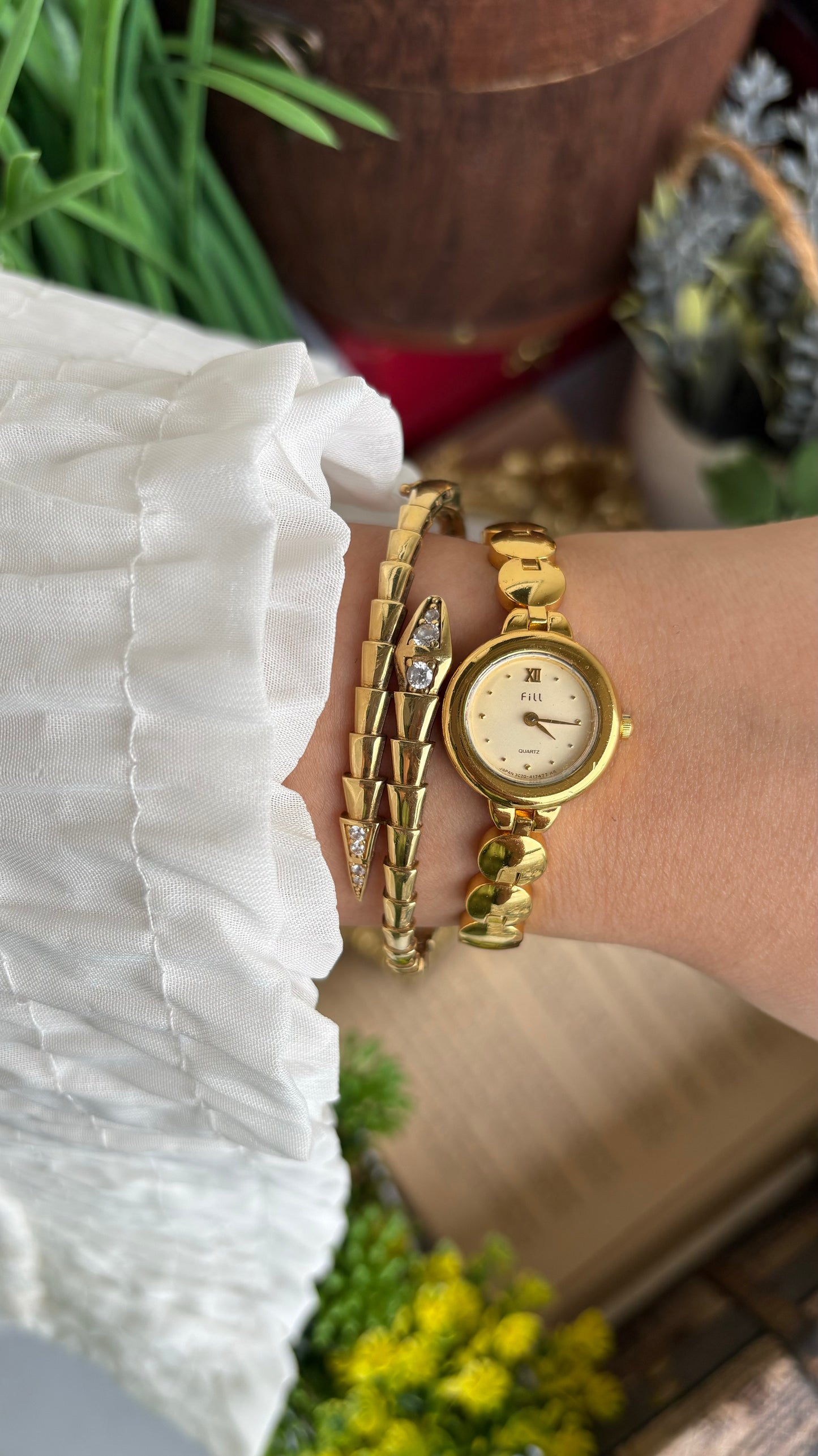Vintage Citizen Fill Vega Watch in Gold Tone