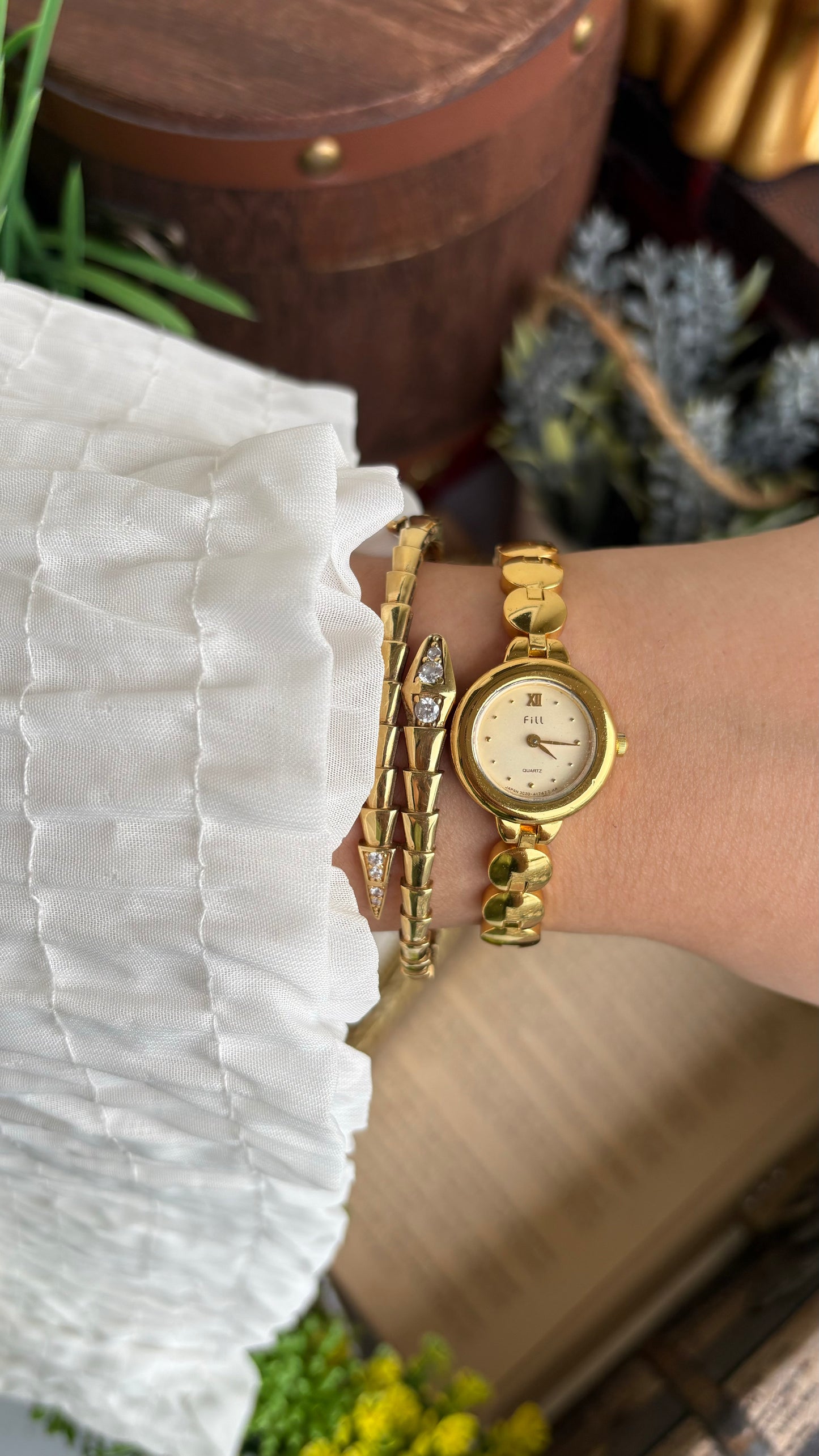 Vintage Citizen Fill Vega Watch in Gold Tone
