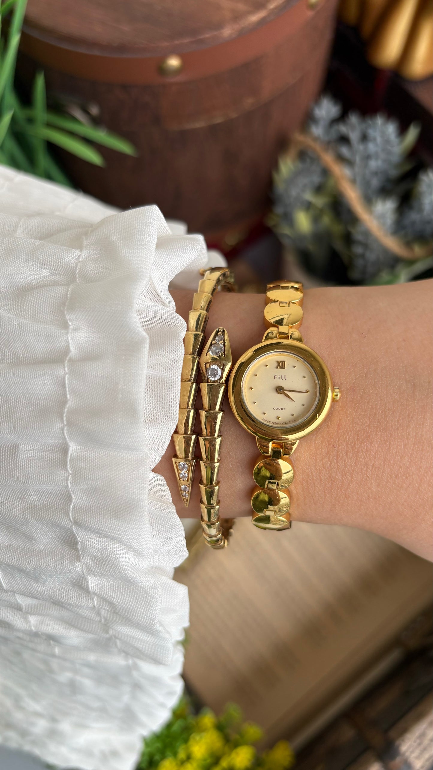Vintage Citizen Fill Vega Watch in Gold Tone