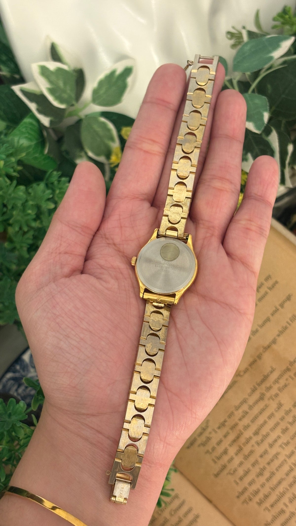 Rare Vintage SKT Vega Citizen Company Watch in Gold Tone Quartz