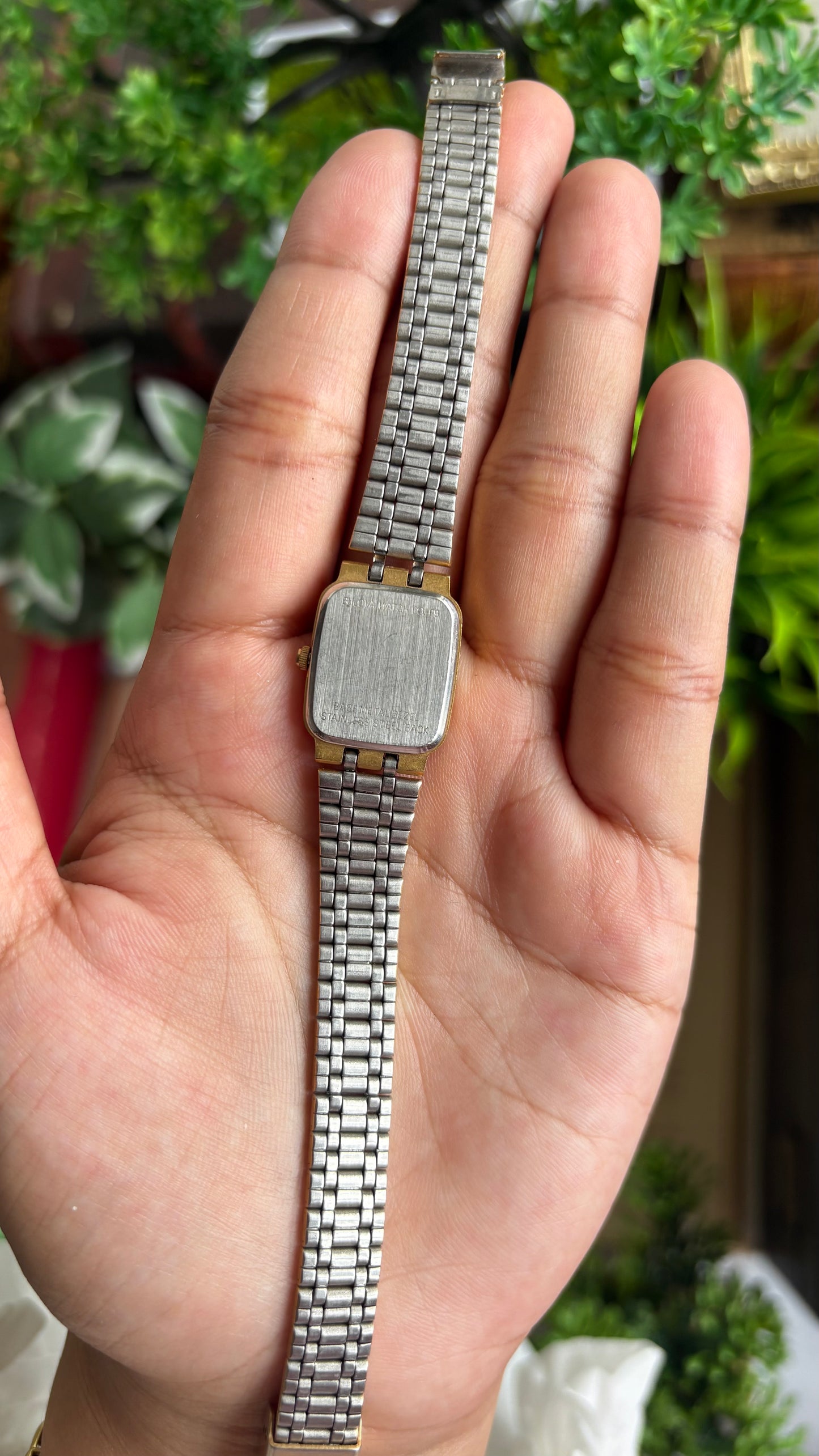 Vintage Caravelle by Bulova Mini Classic Dress Watch in Gold Tone