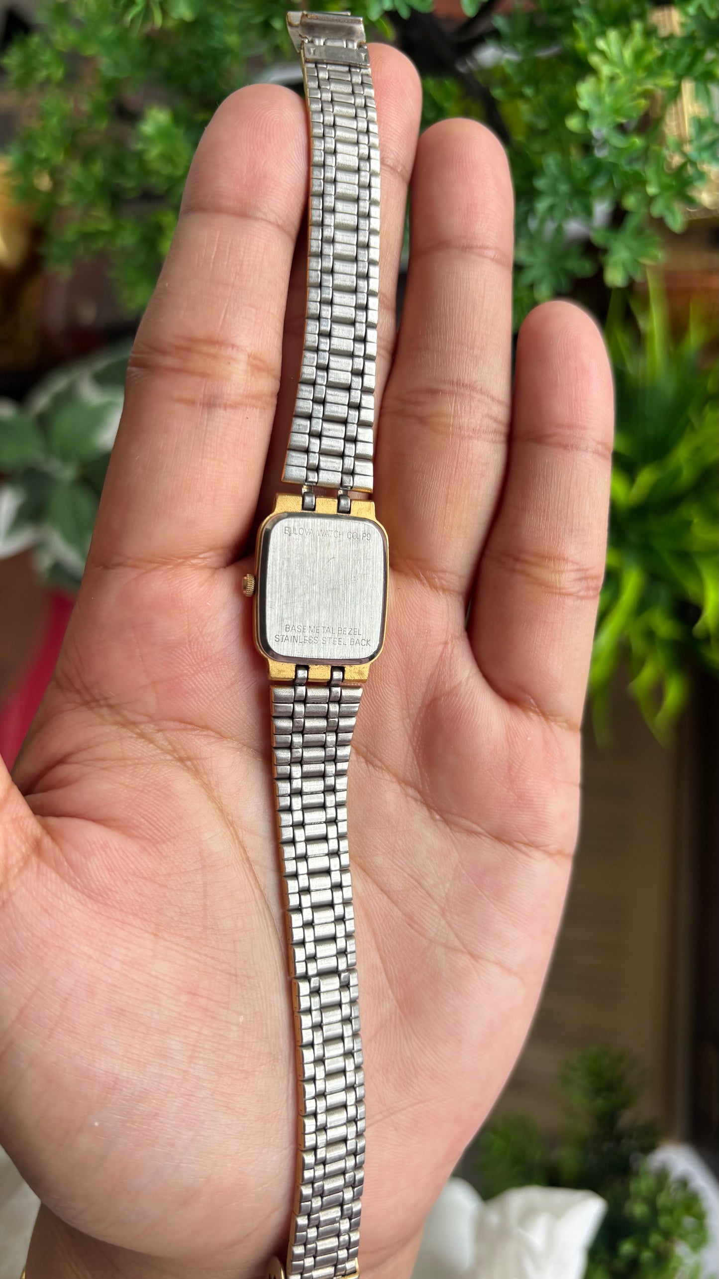 Vintage Caravelle by Bulova Mini Classic Dress Watch in Gold Tone