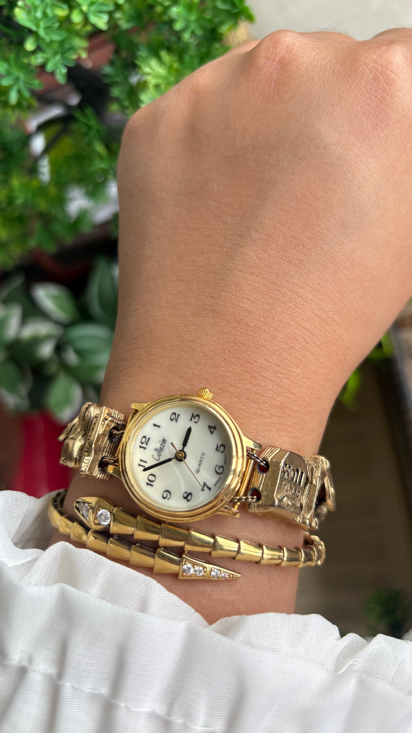 Vintage Collezio Doctor of Dentistry Charm Watch in Gold Tone