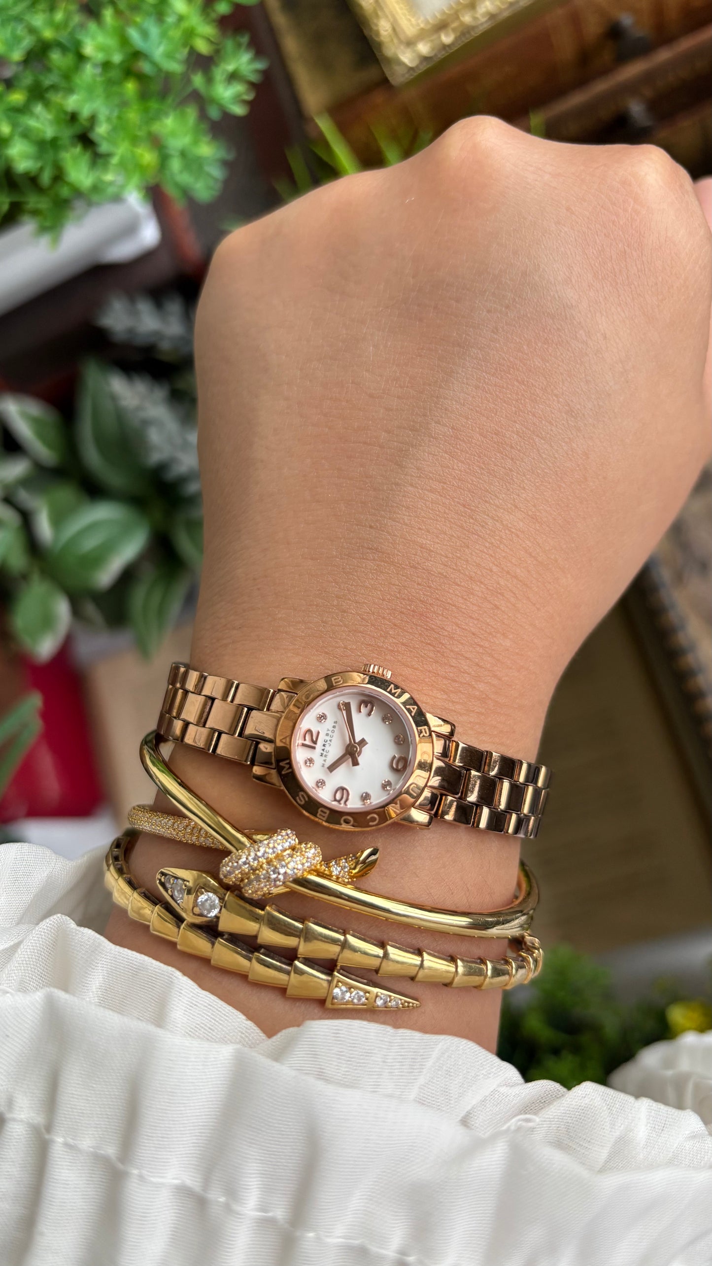 Vintage Dainty Marc by Marc Jacobs Watch in Rose Gold Tone