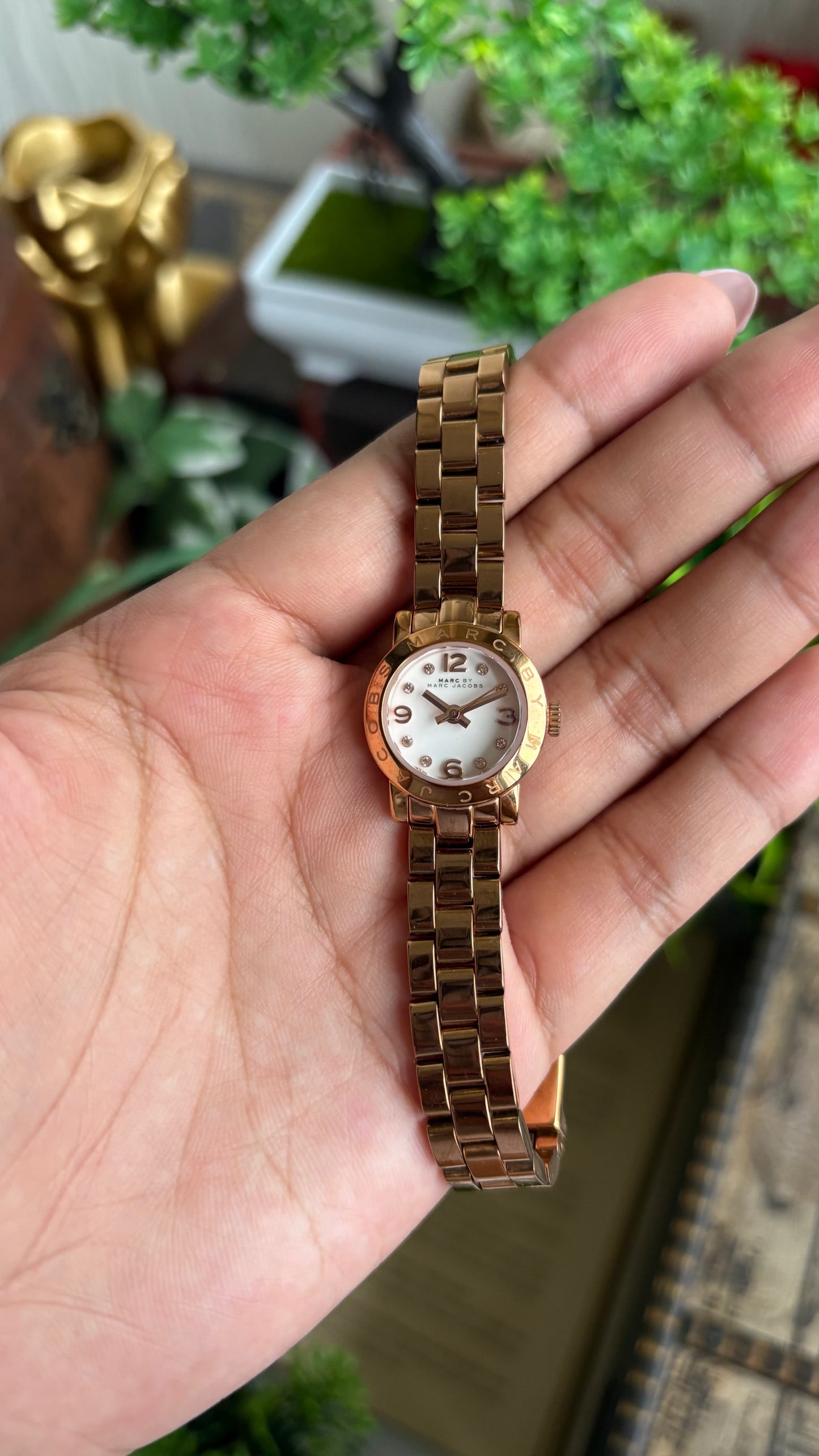 Vintage Dainty Marc by Marc Jacobs Watch in Rose Gold Tone