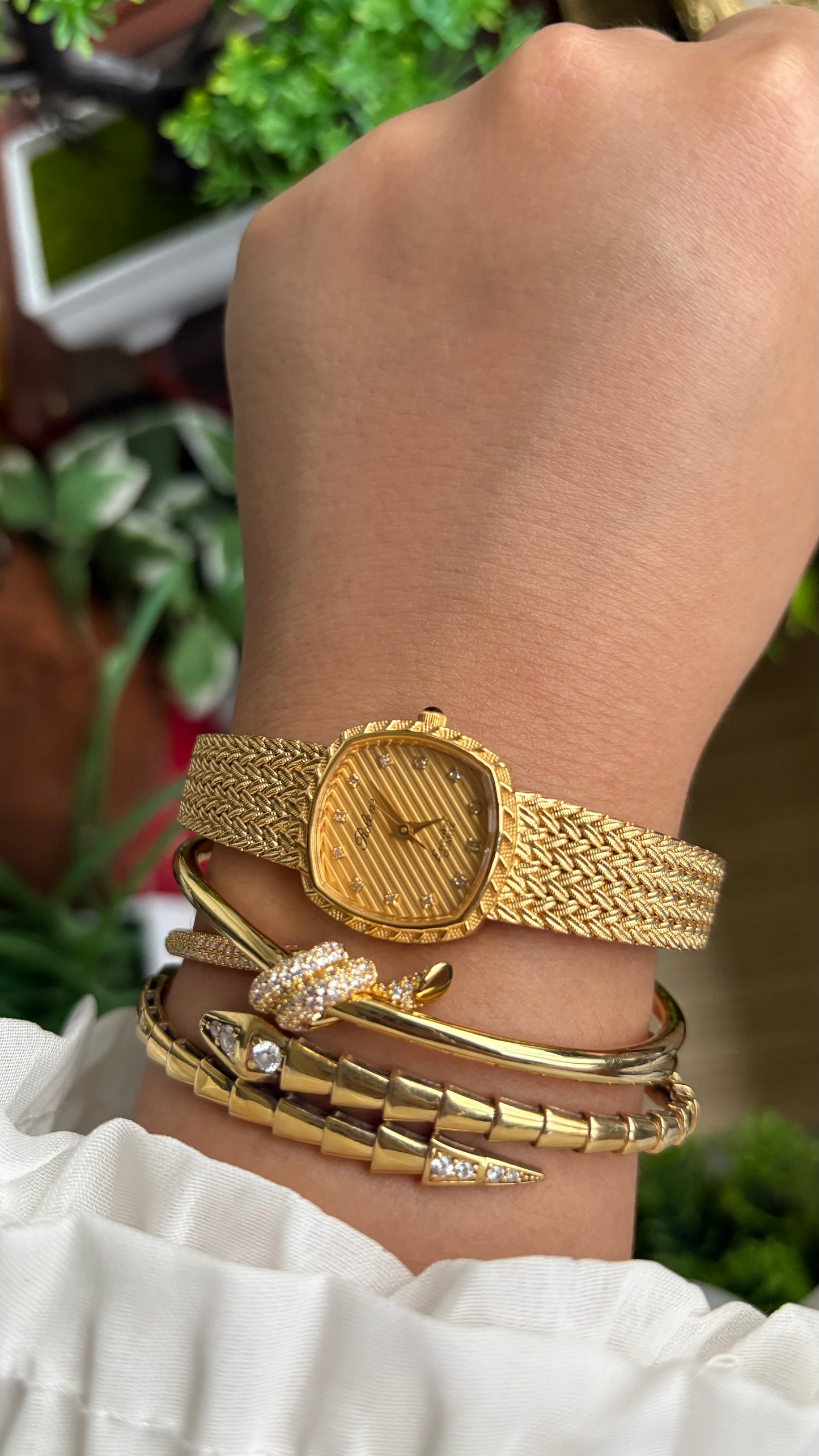 Vintage Rolene Excellent Watch in Gold Tone
