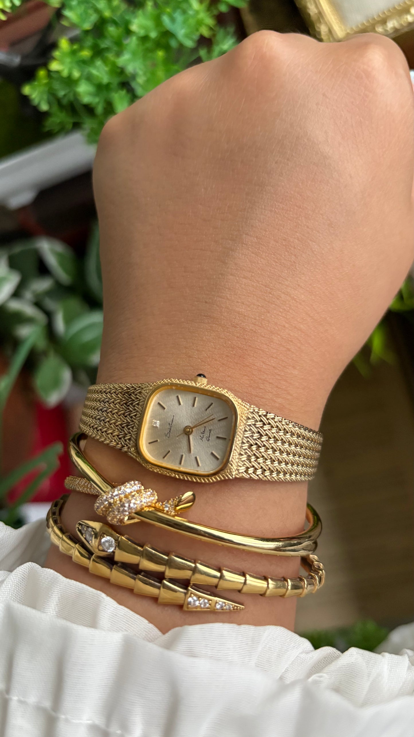 Vintage Sordi Ermanno Milano Watch in Gold Tone
