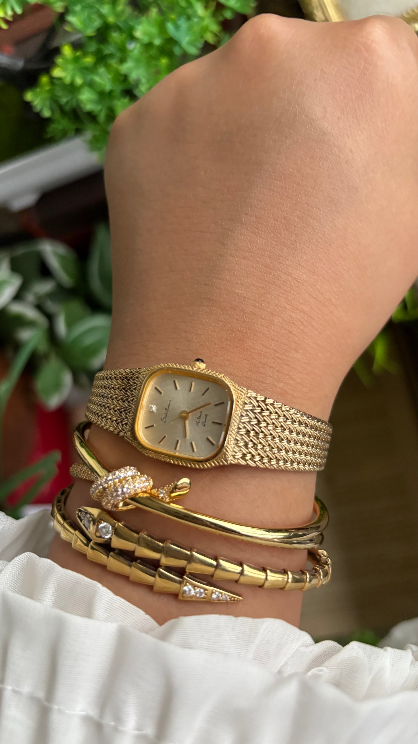 Vintage Sordi Ermanno Milano Watch in Gold Tone