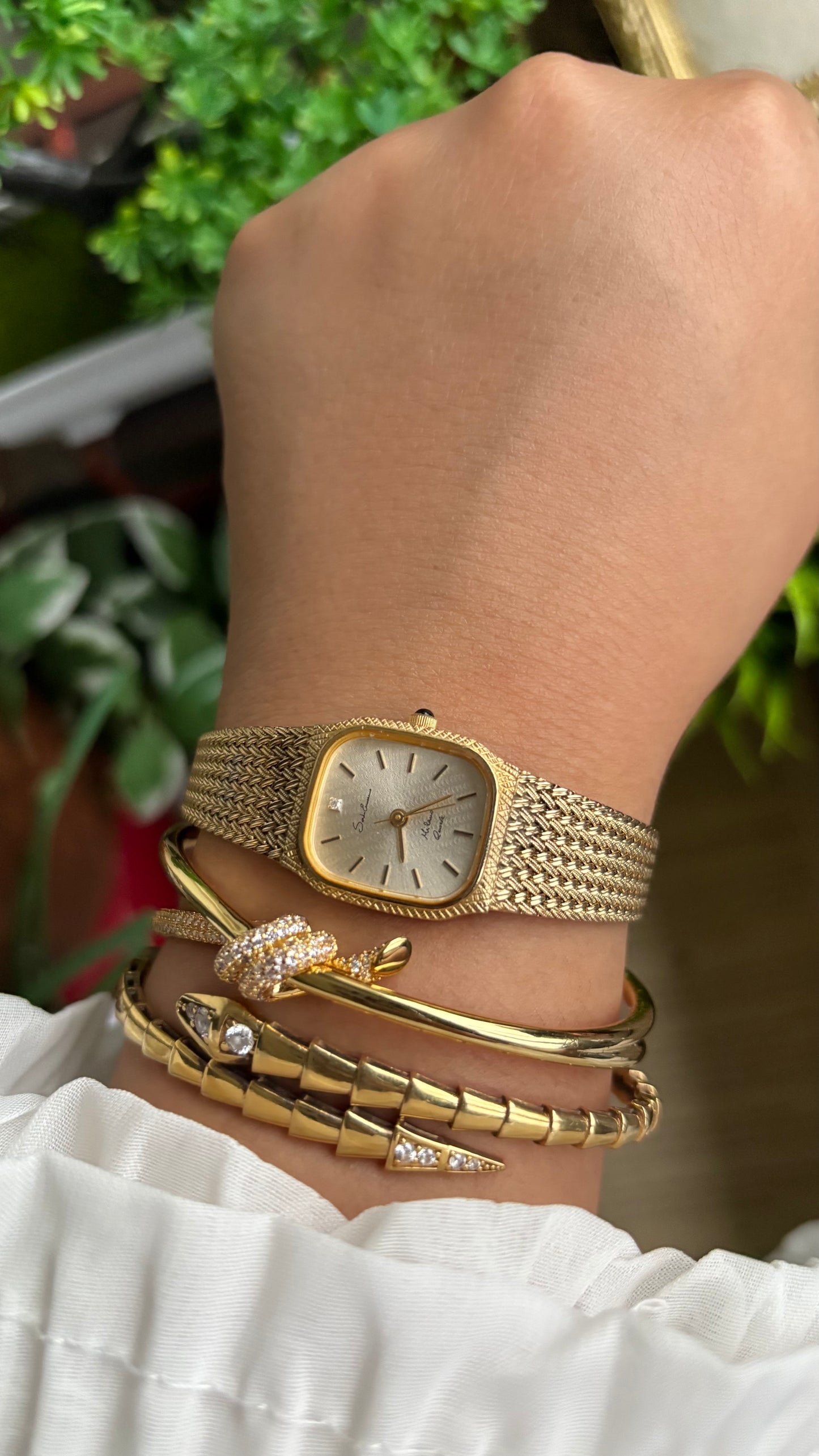 Vintage Sordi Ermanno Milano Watch in Gold Tone
