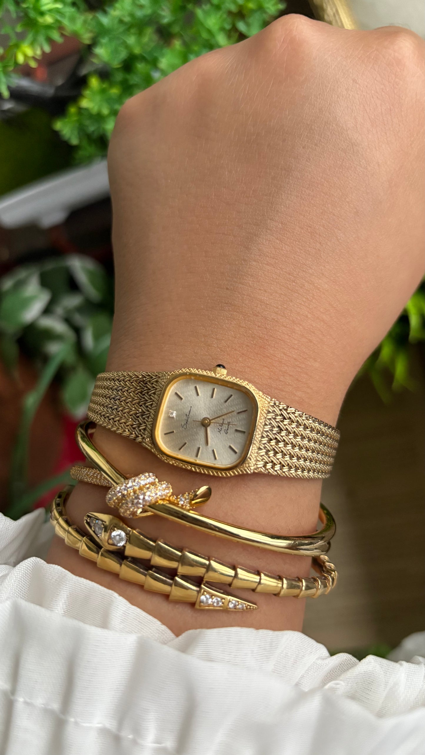 Vintage Sordi Ermanno Milano Watch in Gold Tone