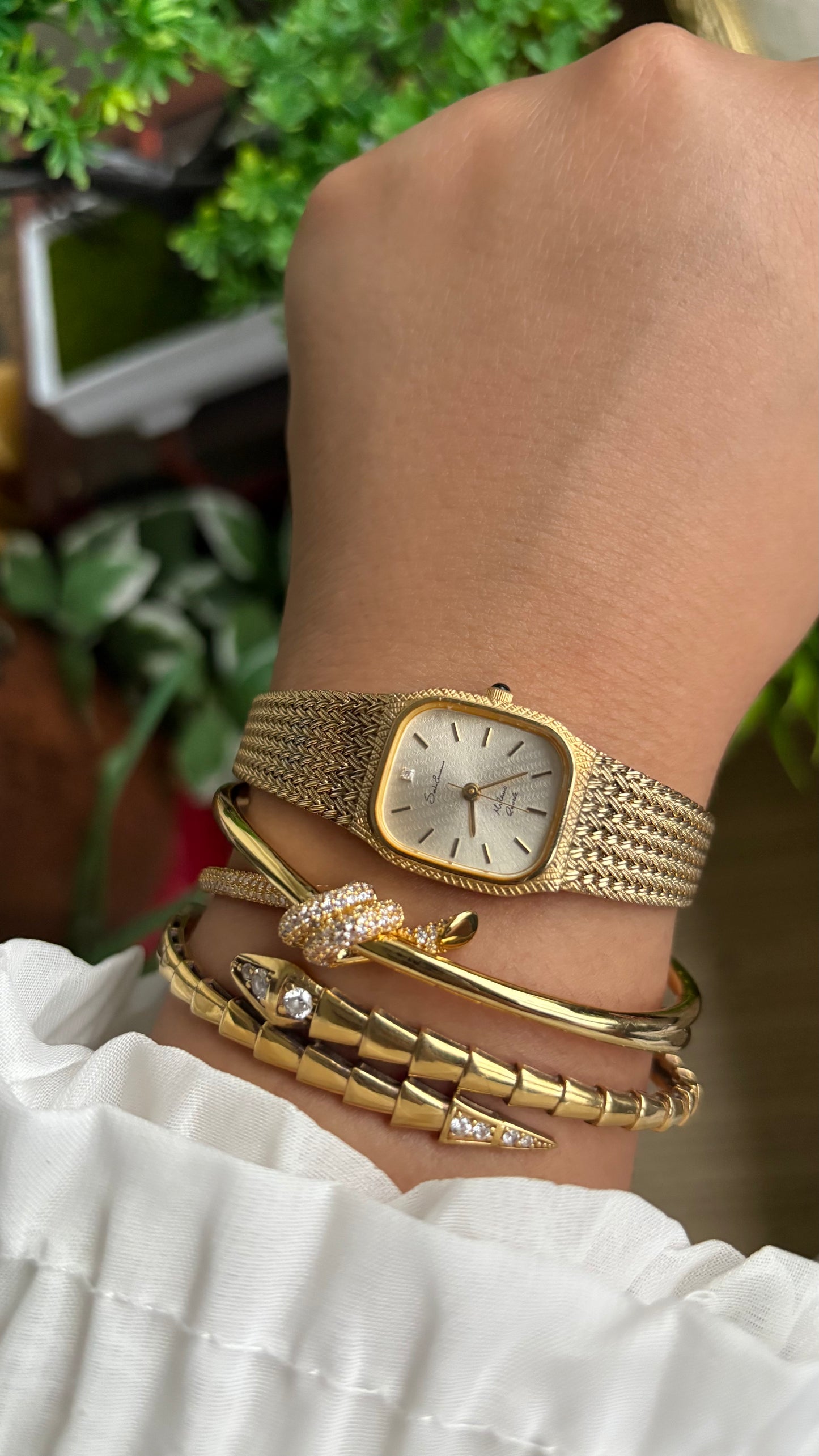 Vintage Sordi Ermanno Milano Watch in Gold Tone