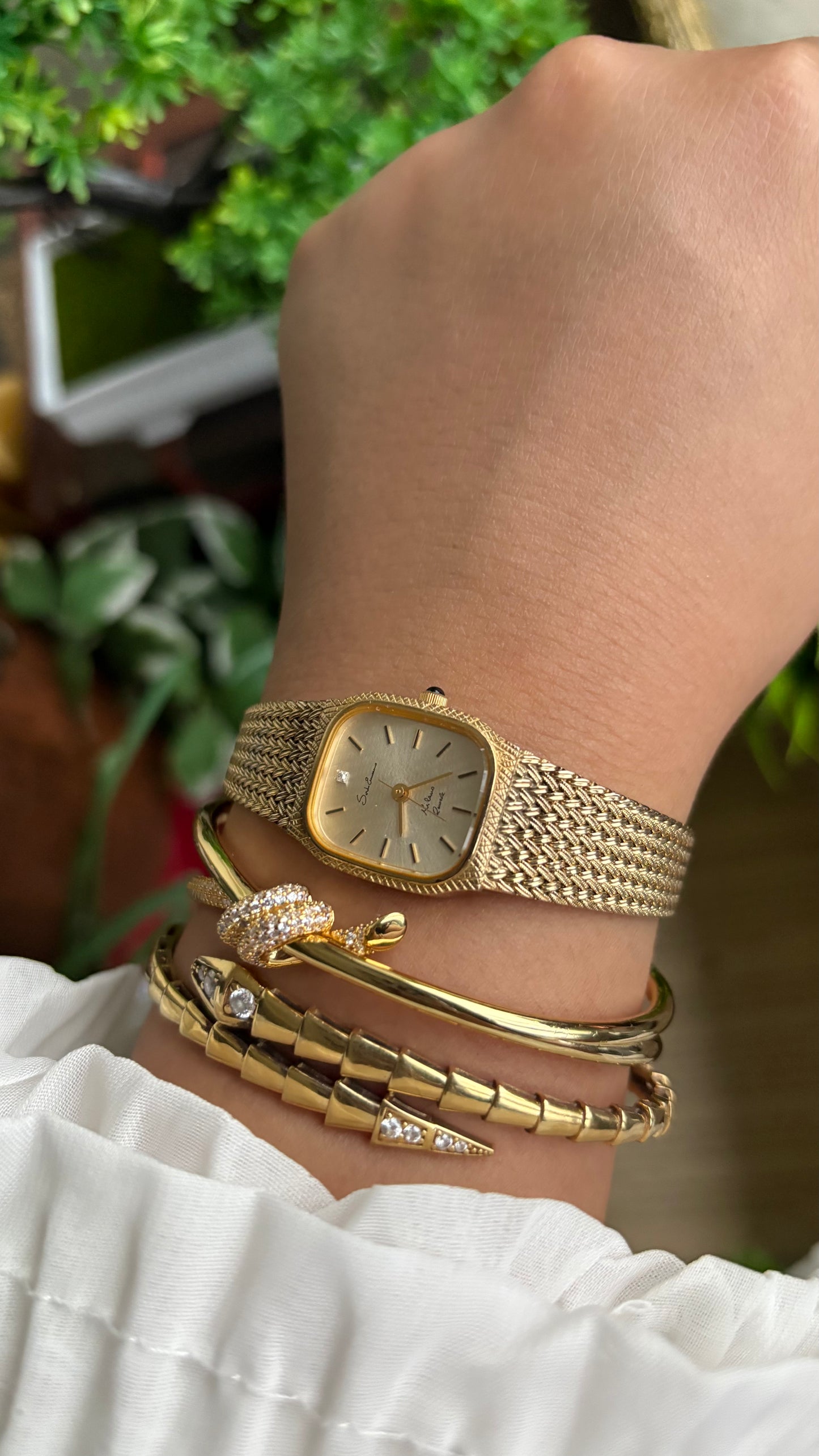 Vintage Sordi Ermanno Milano Watch in Gold Tone