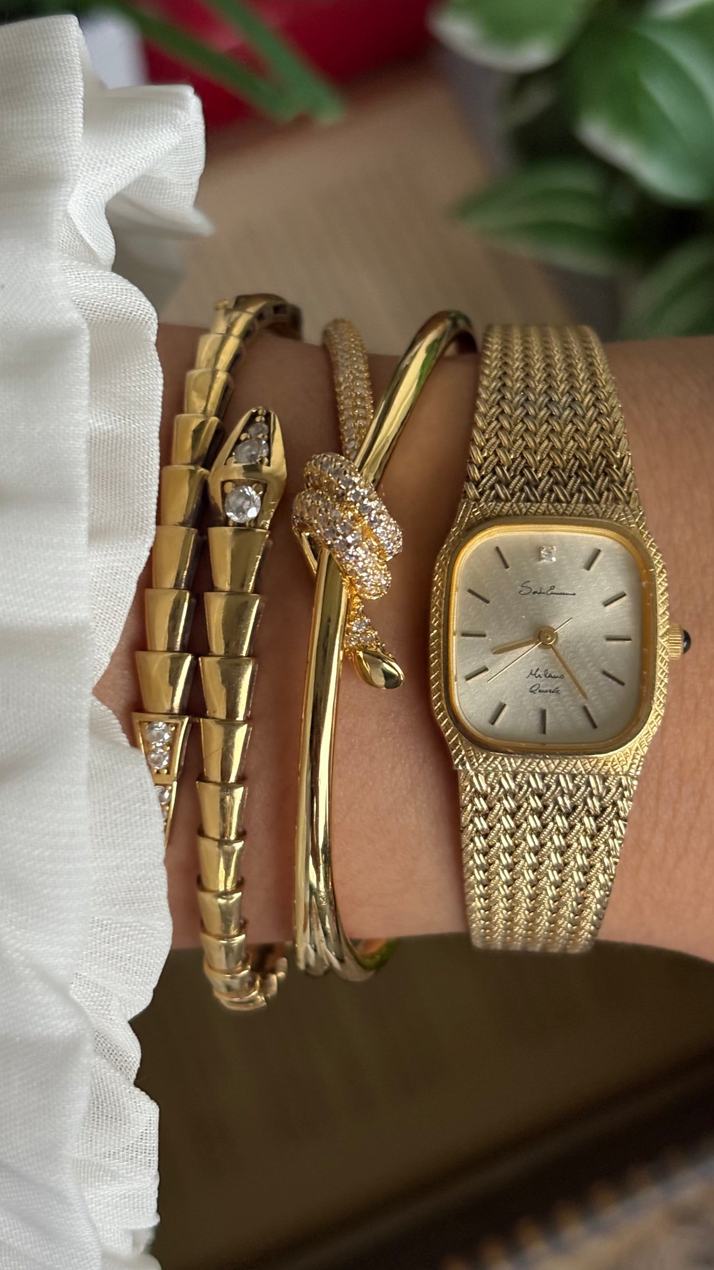 Vintage Sordi Ermanno Milano Watch in Gold Tone