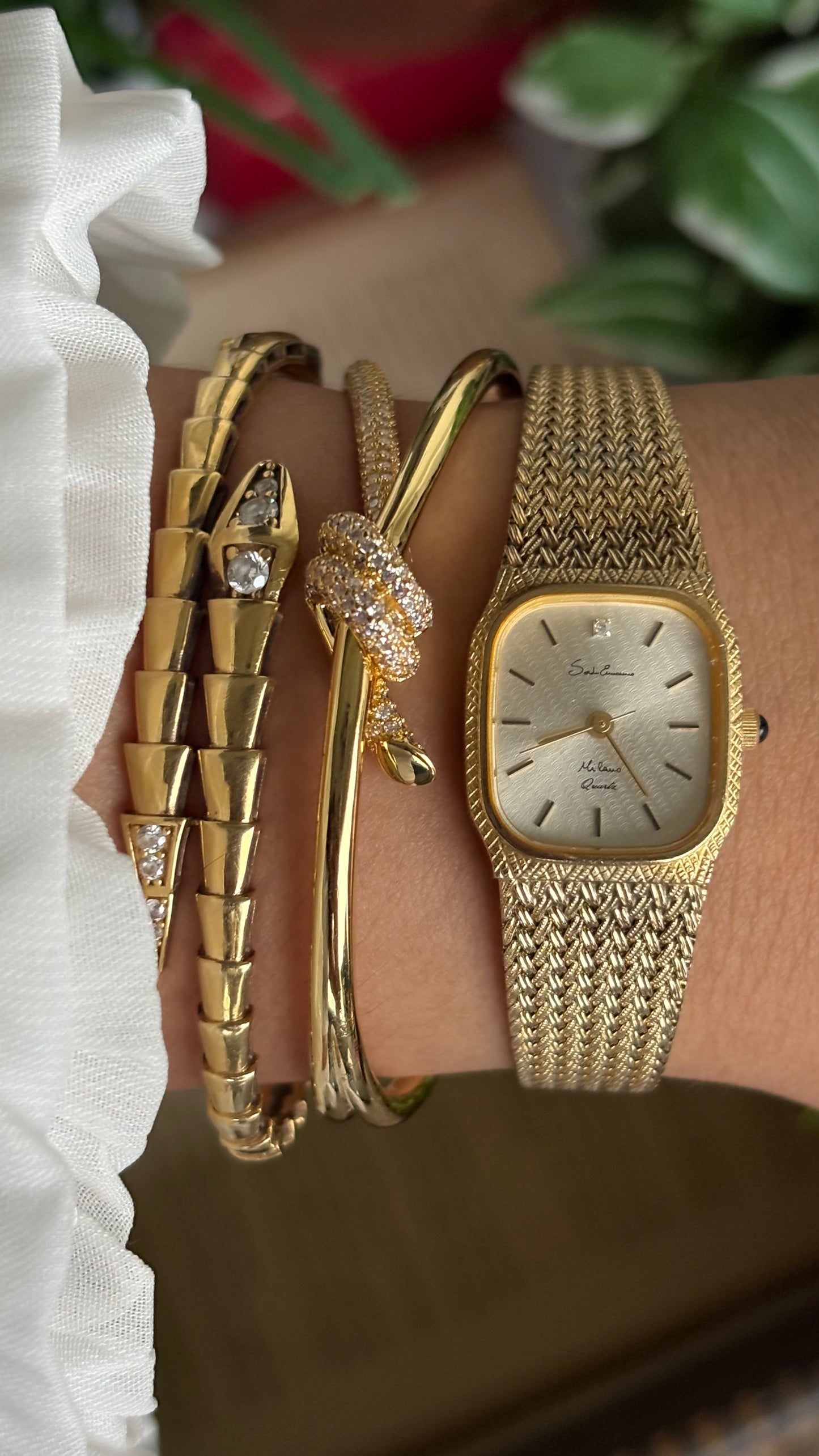 Vintage Sordi Ermanno Milano Watch in Gold Tone