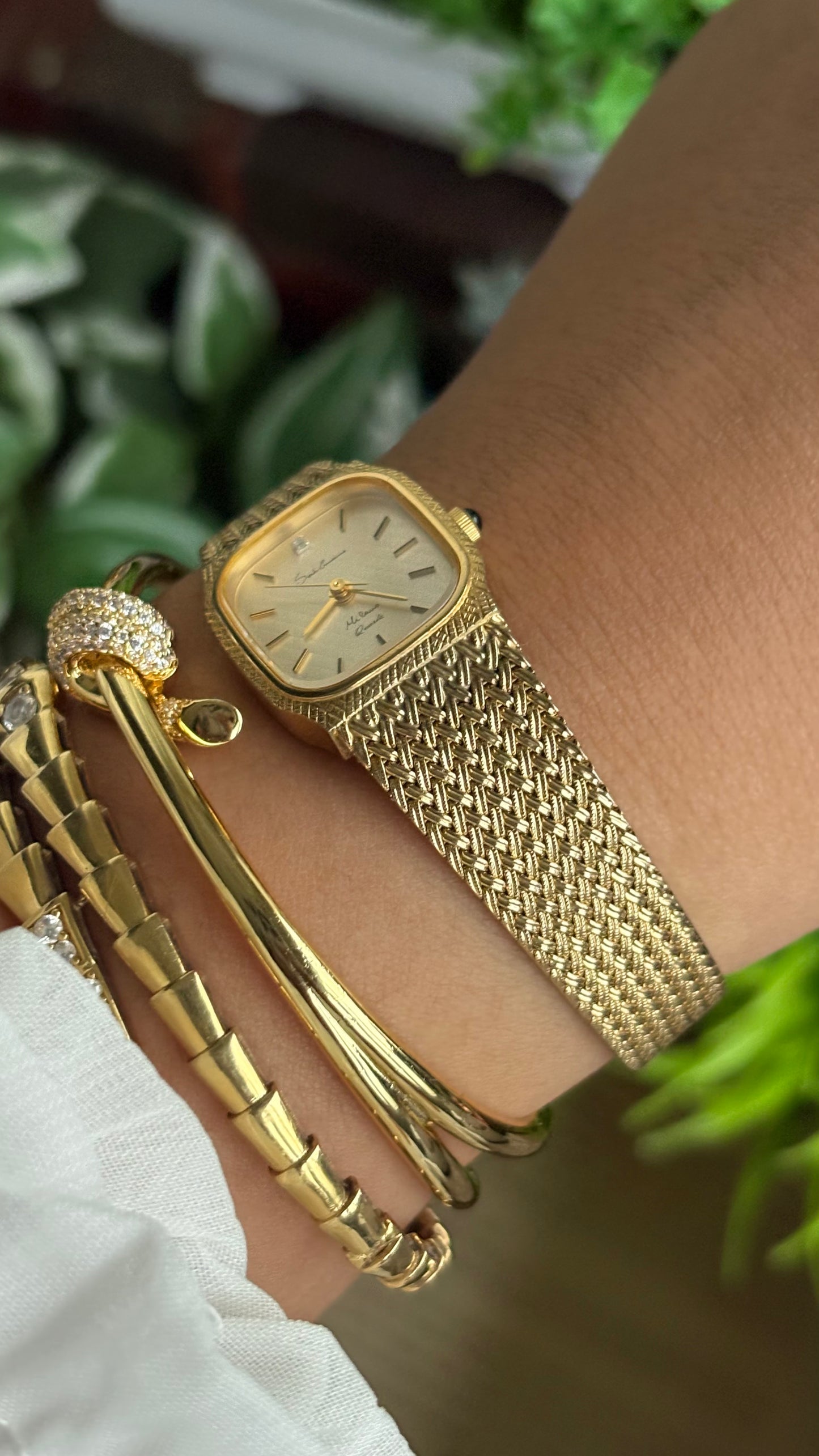 Vintage Sordi Ermanno Milano Watch in Gold Tone