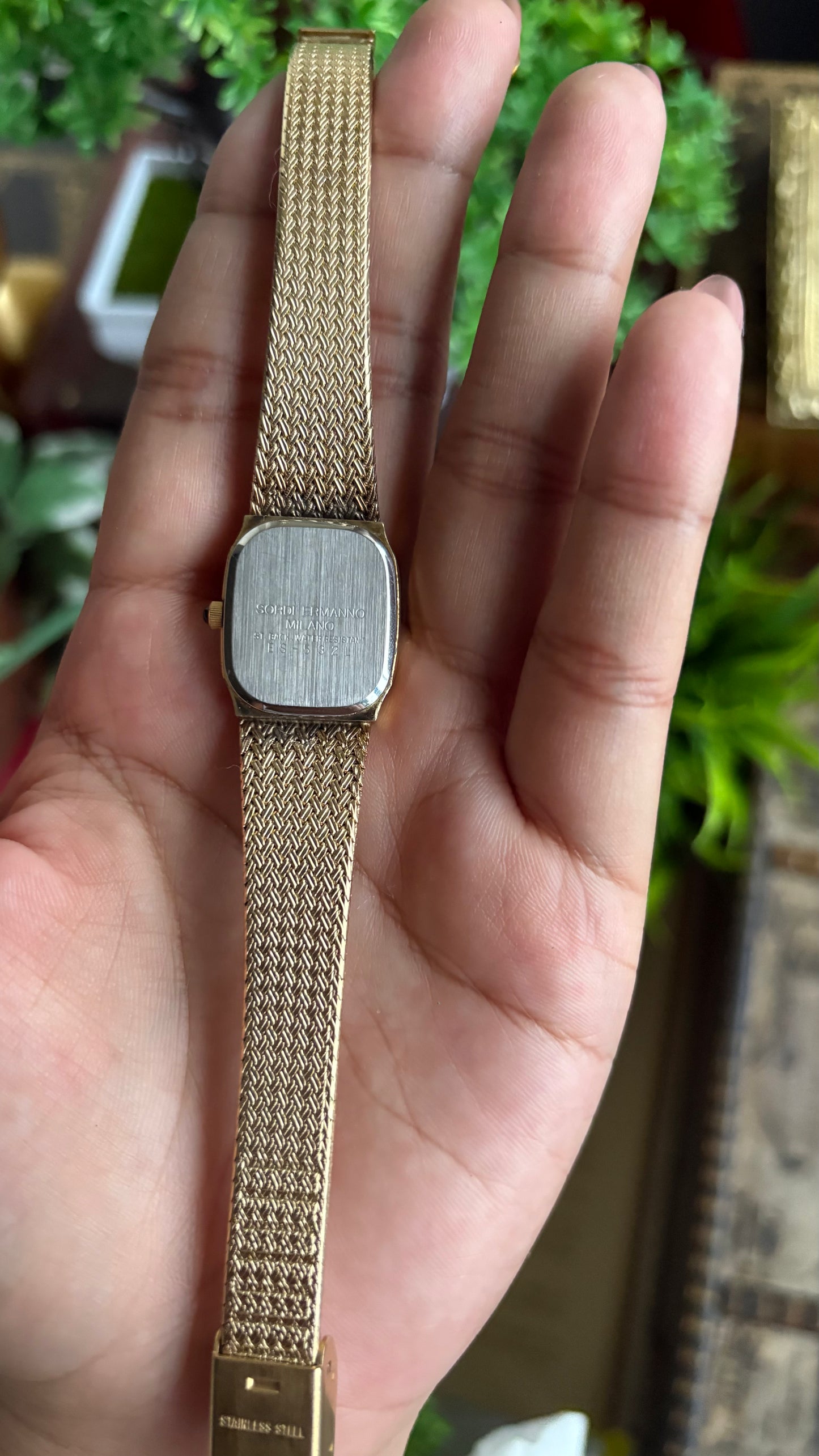 Vintage Sordi Ermanno Milano Watch in Gold Tone