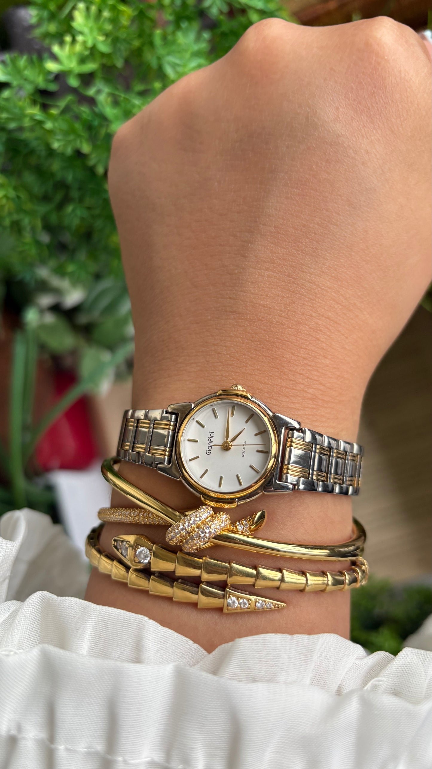 Vintage GianPini Watch in Two-Tone