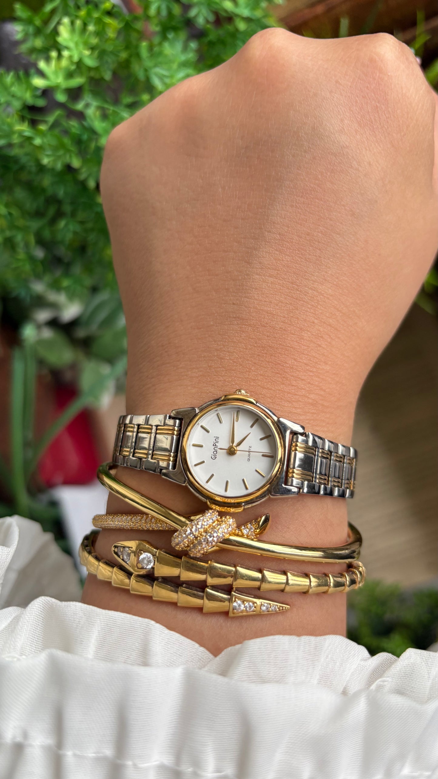 Vintage GianPini Watch in Two-Tone