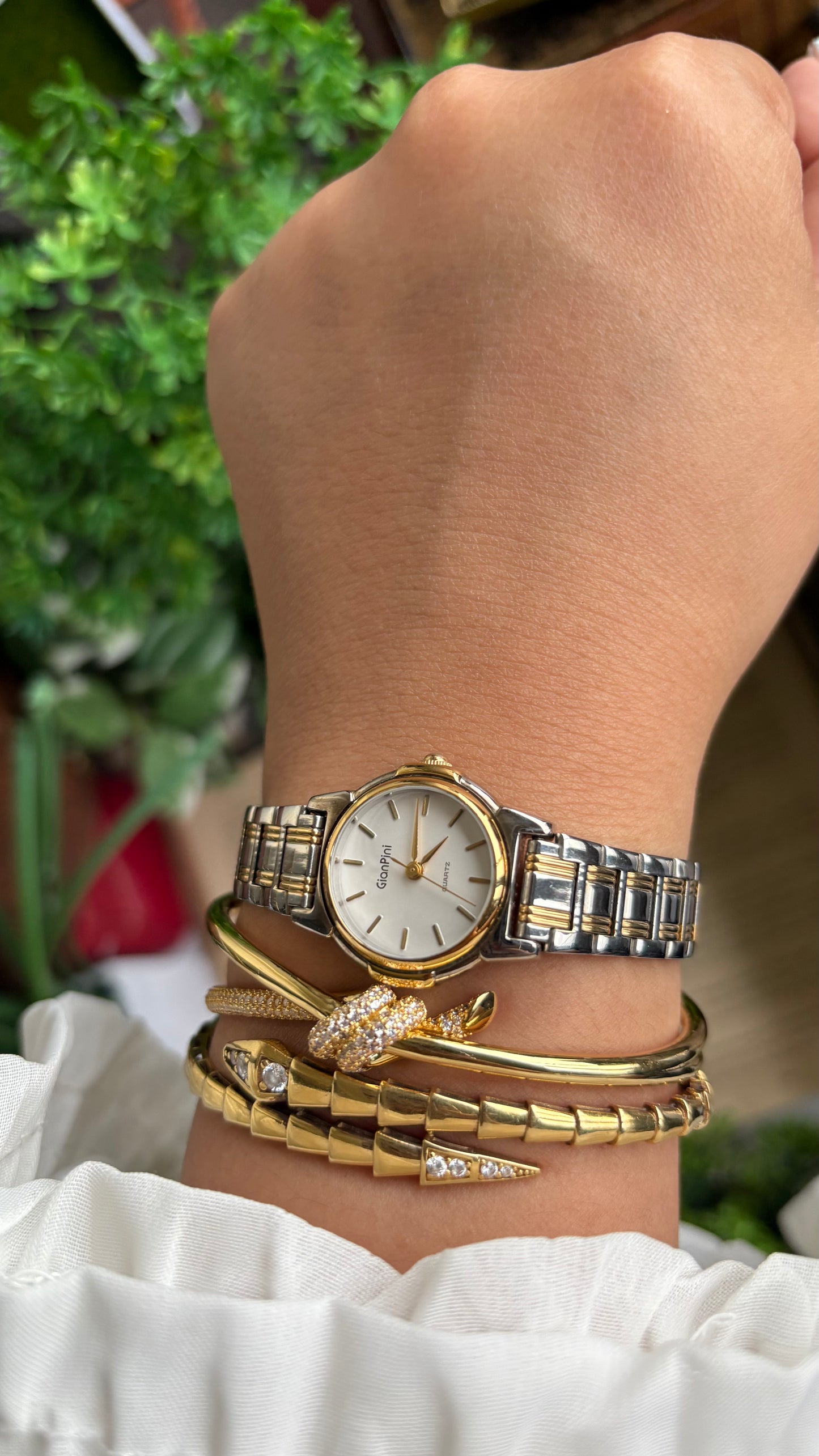 Vintage GianPini Watch in Two-Tone