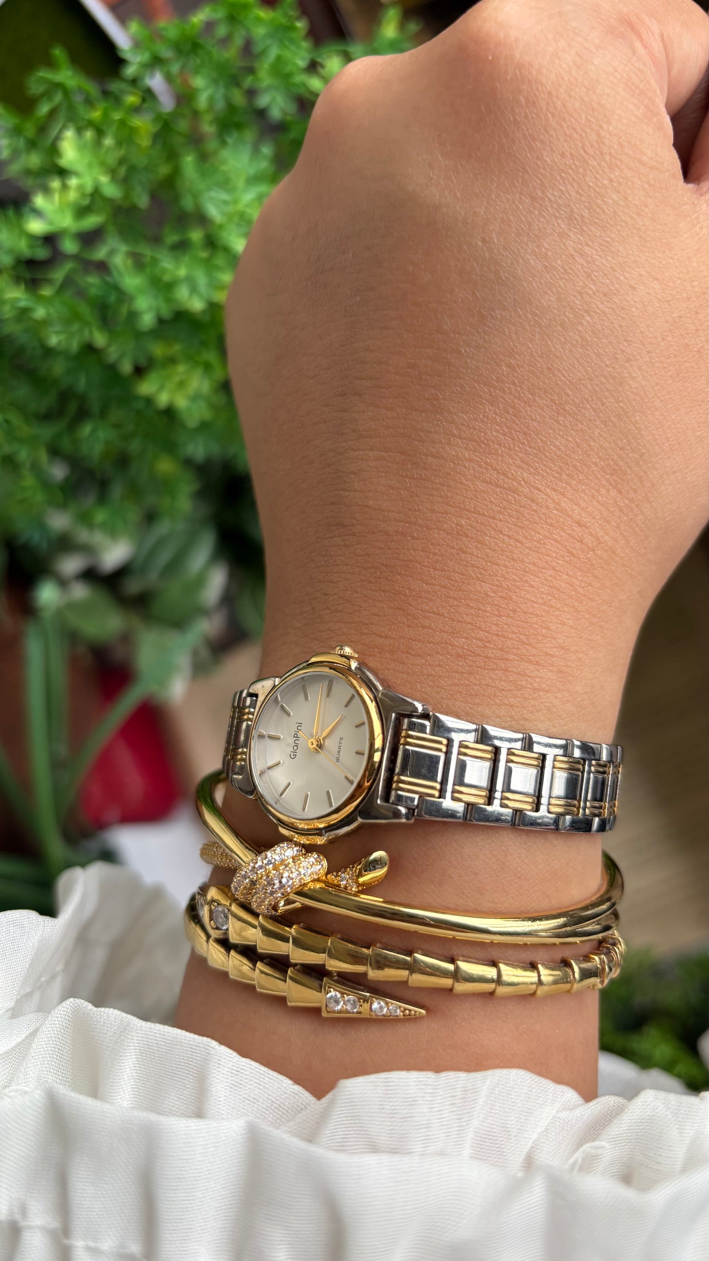 Vintage GianPini Watch in Two-Tone
