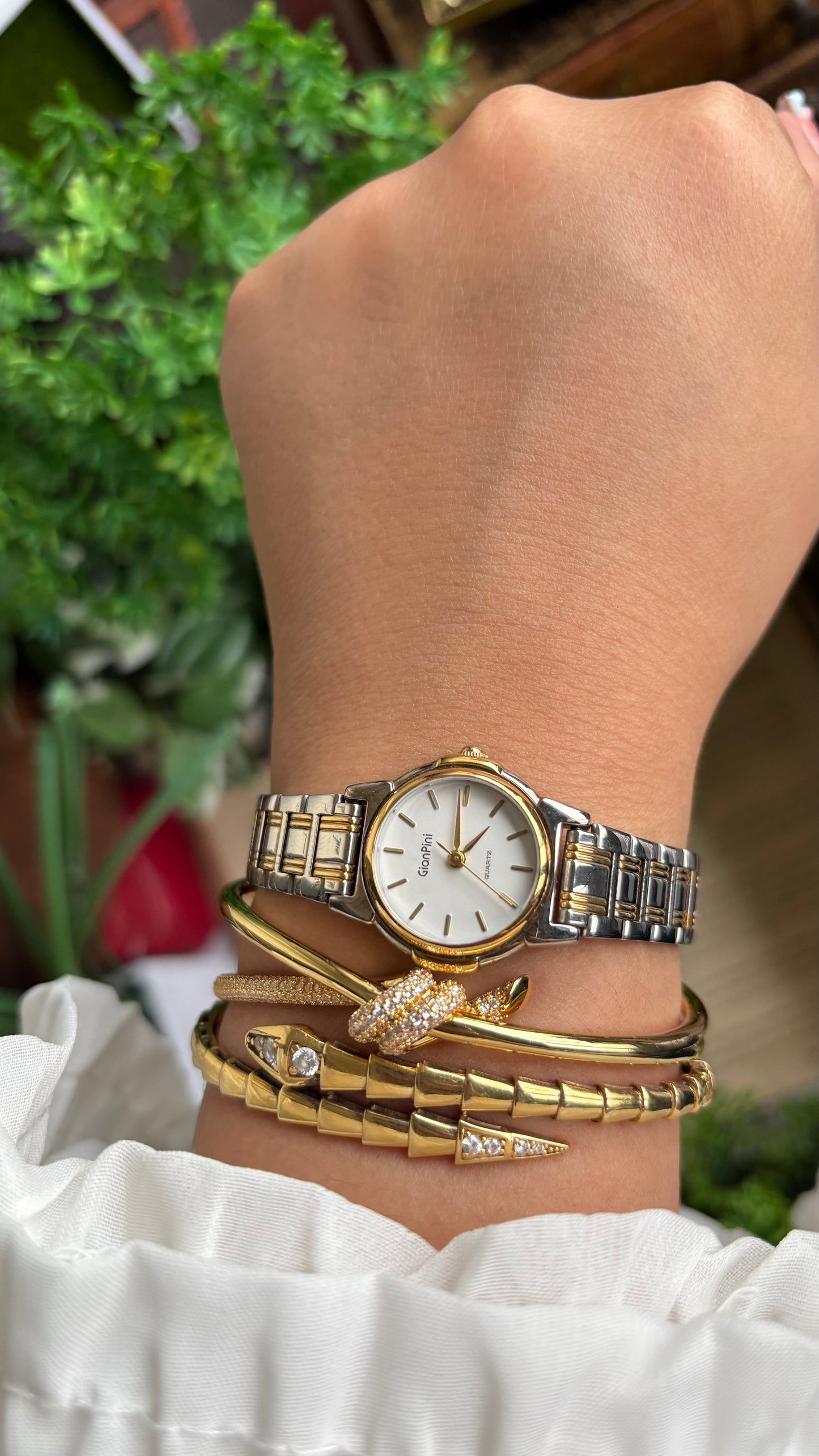 Vintage GianPini Watch in Two-Tone