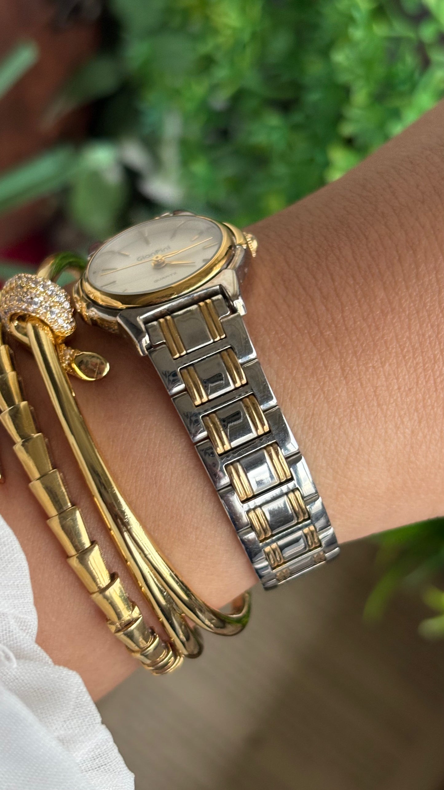 Vintage GianPini Watch in Two-Tone