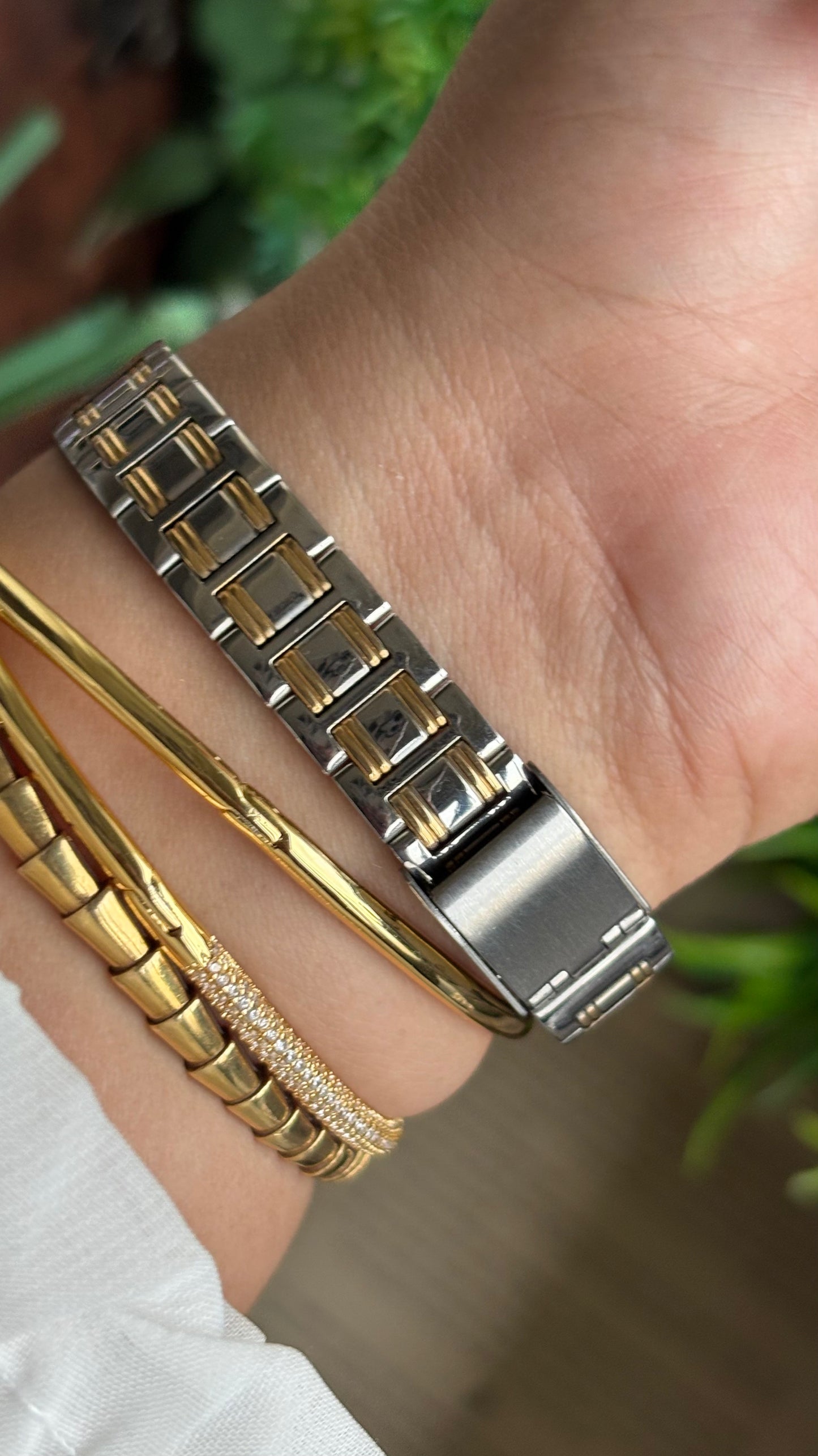 Vintage GianPini Watch in Two-Tone