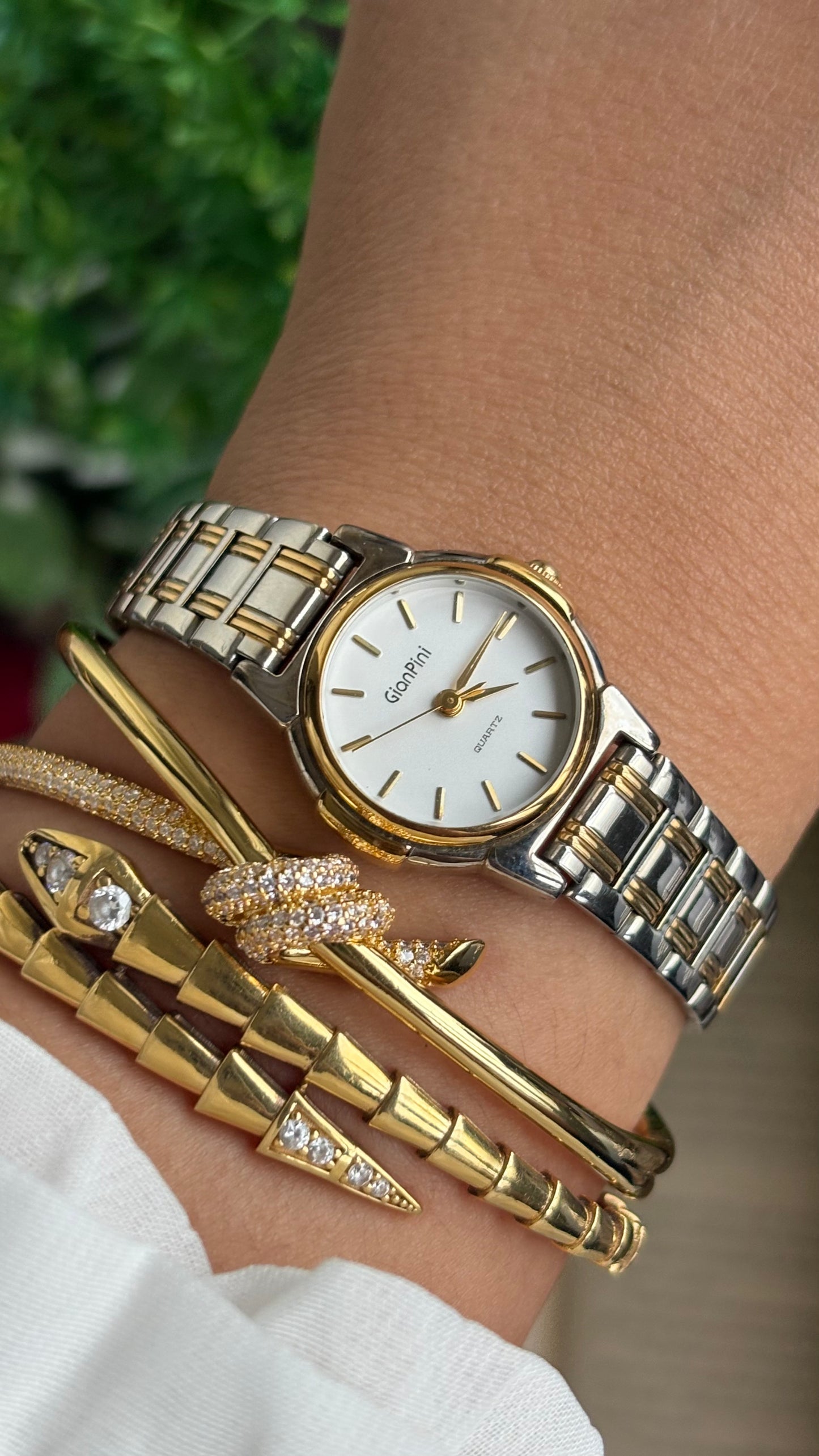 Vintage GianPini Watch in Two-Tone
