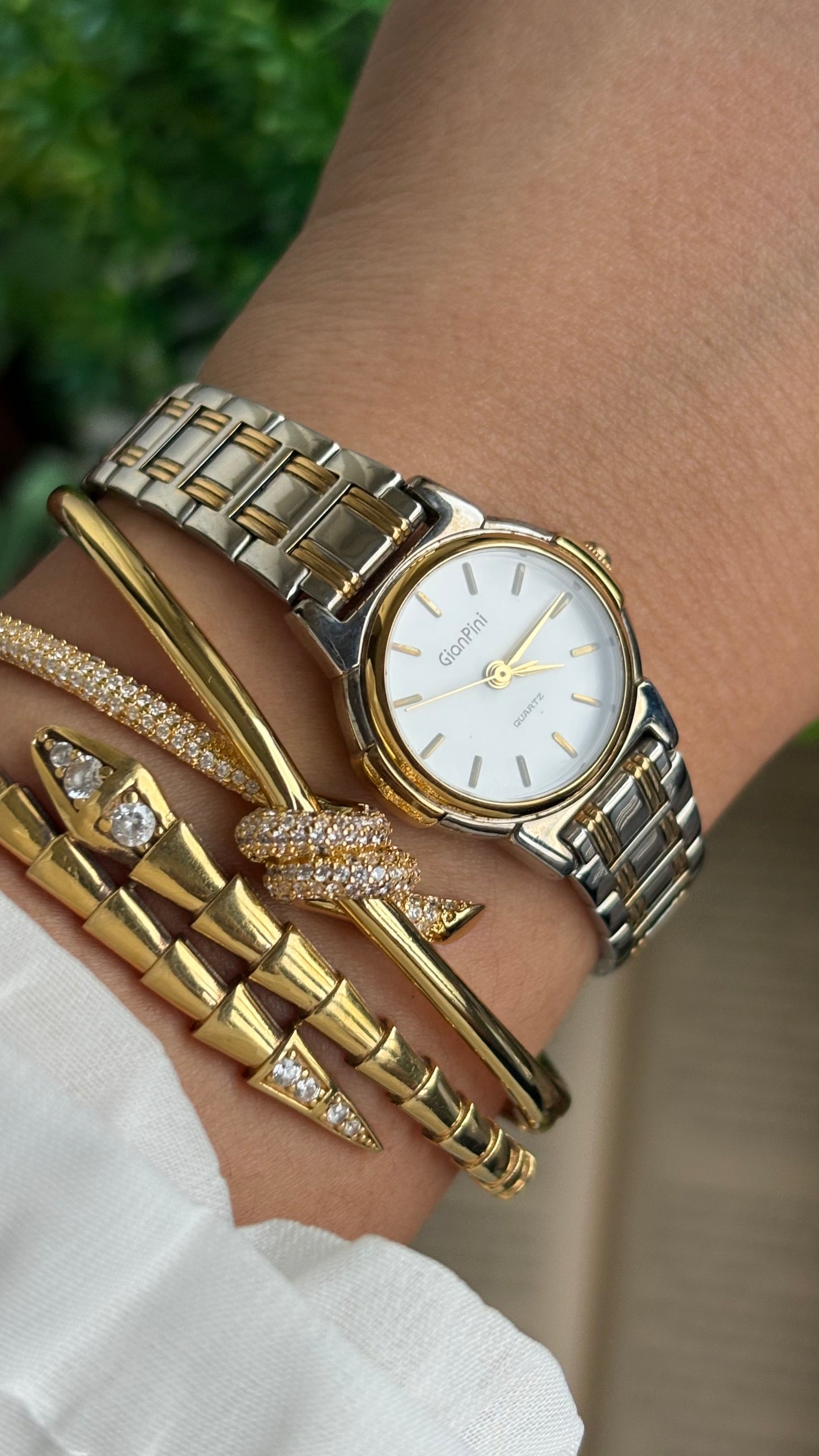 Vintage GianPini Watch in Two-Tone