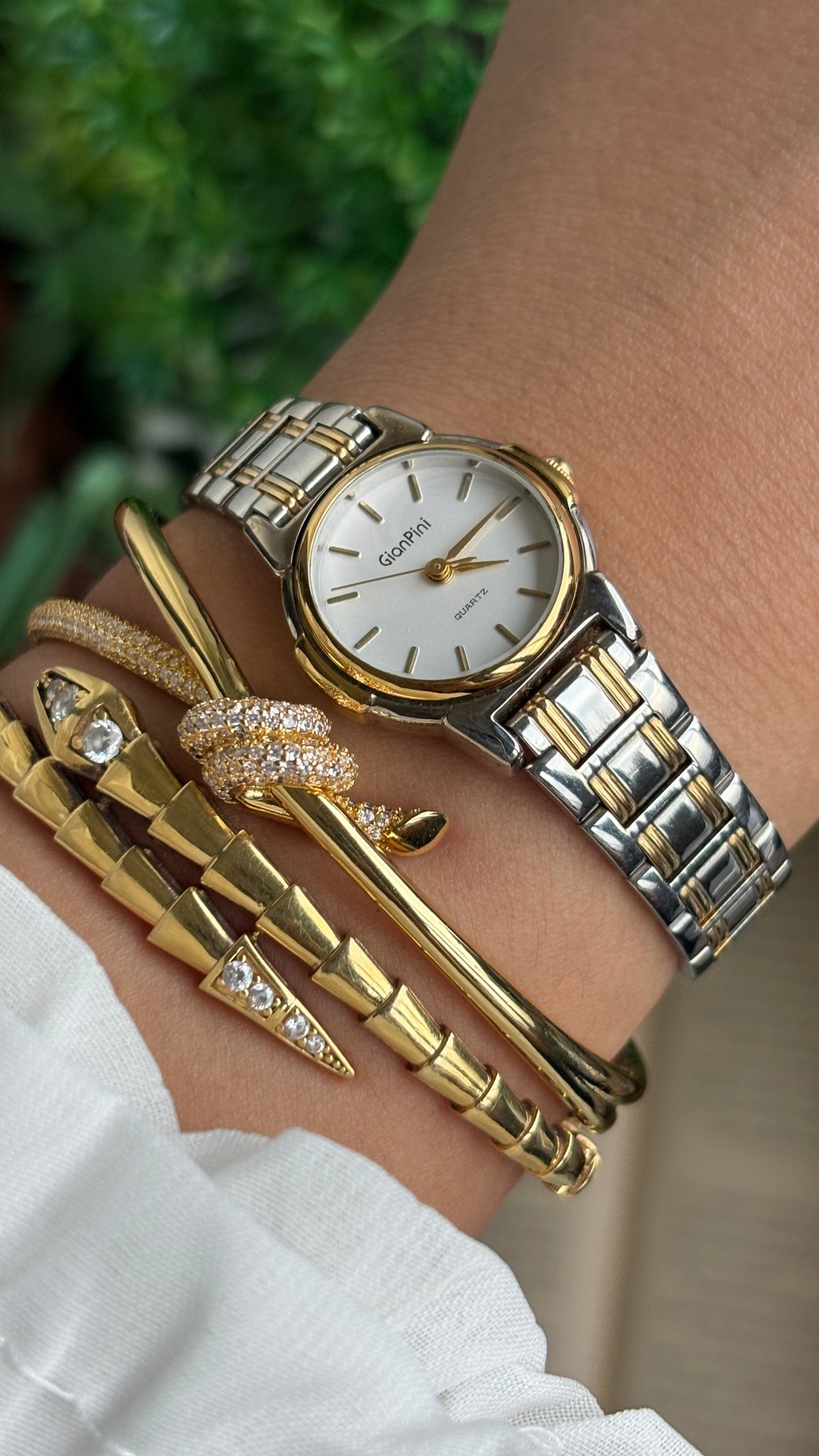 Vintage GianPini Watch in Two-Tone