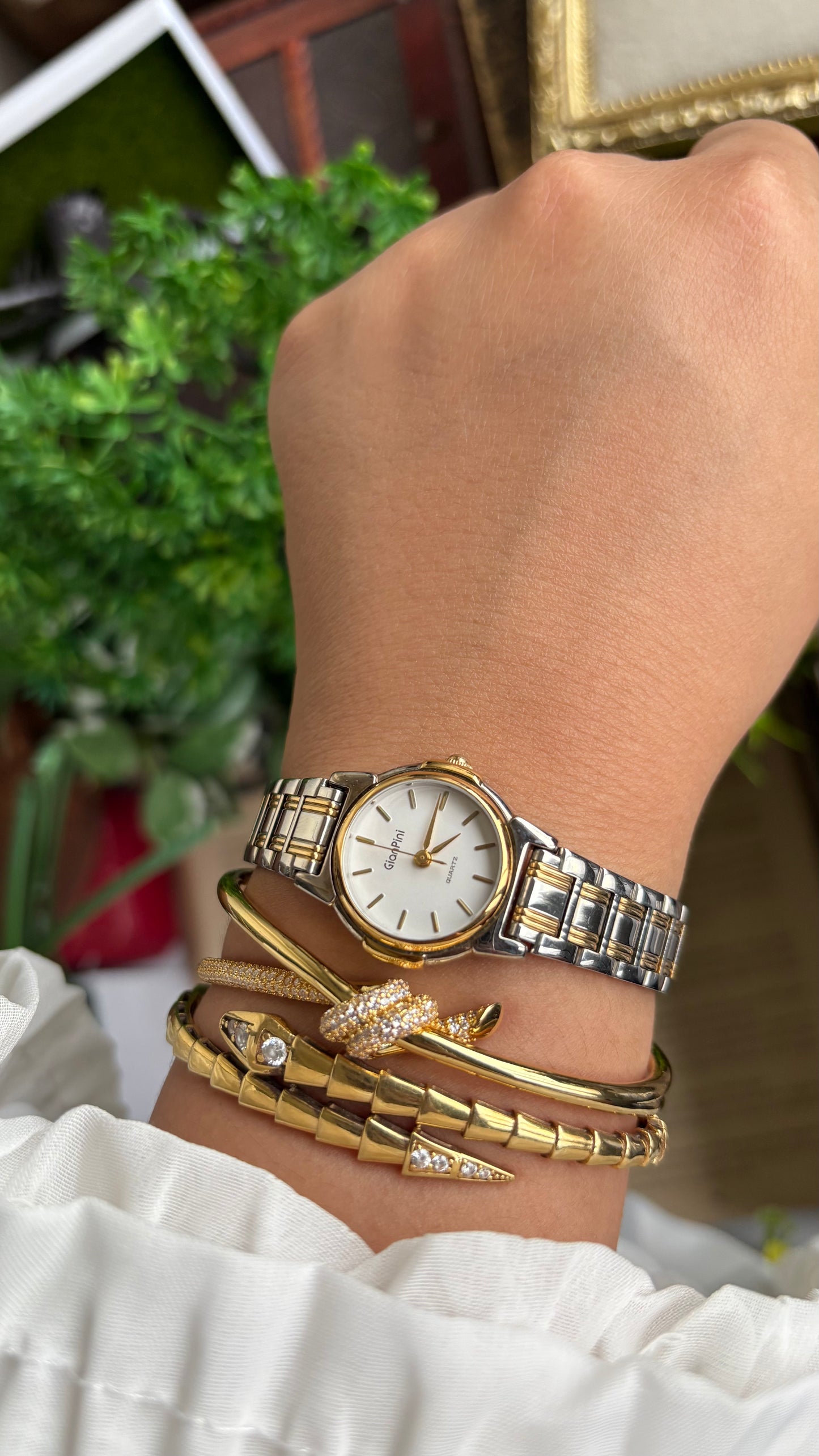 Vintage GianPini Watch in Two-Tone