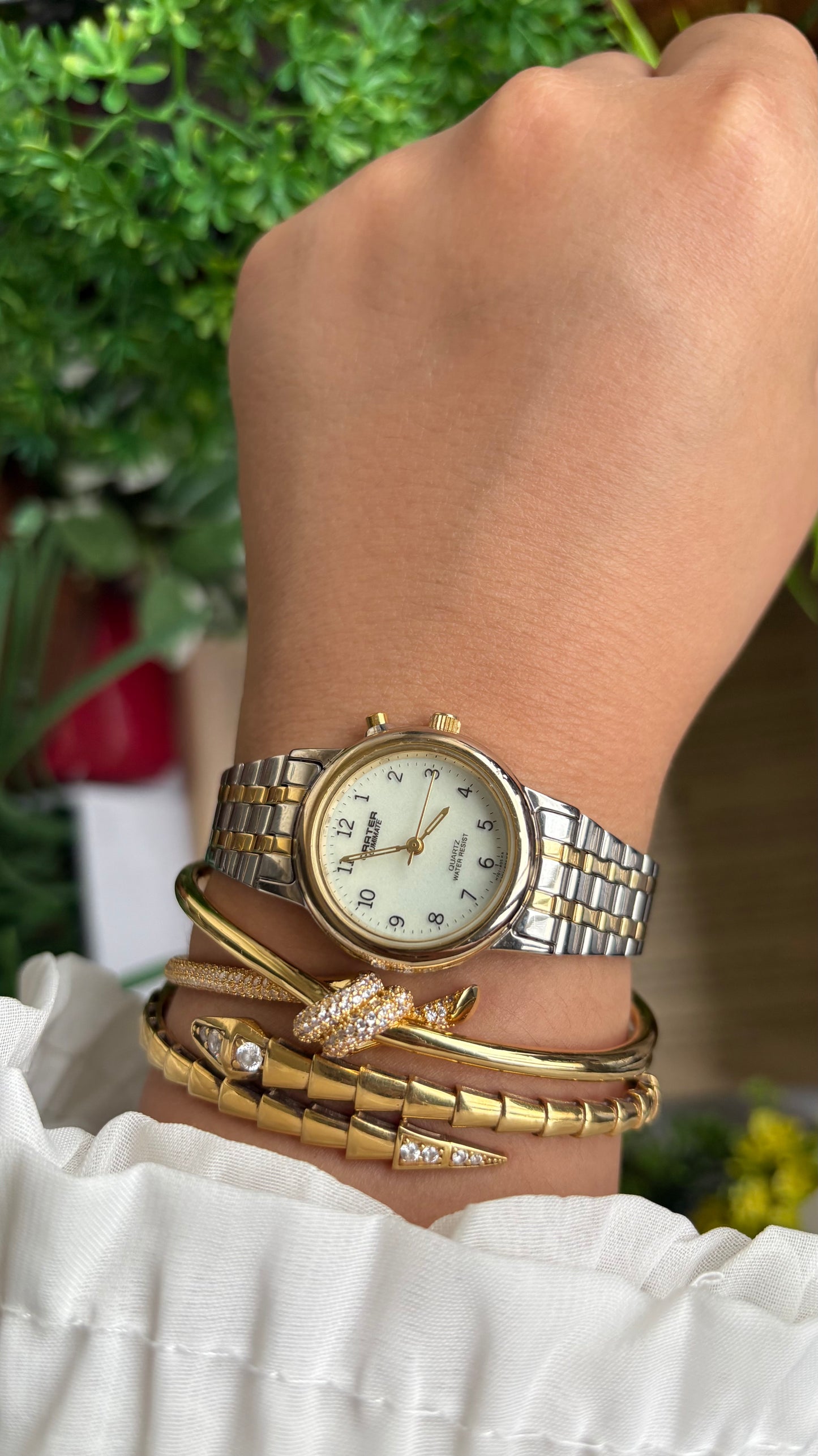 Vintage Carter Lumimate Watch in Two-Tone