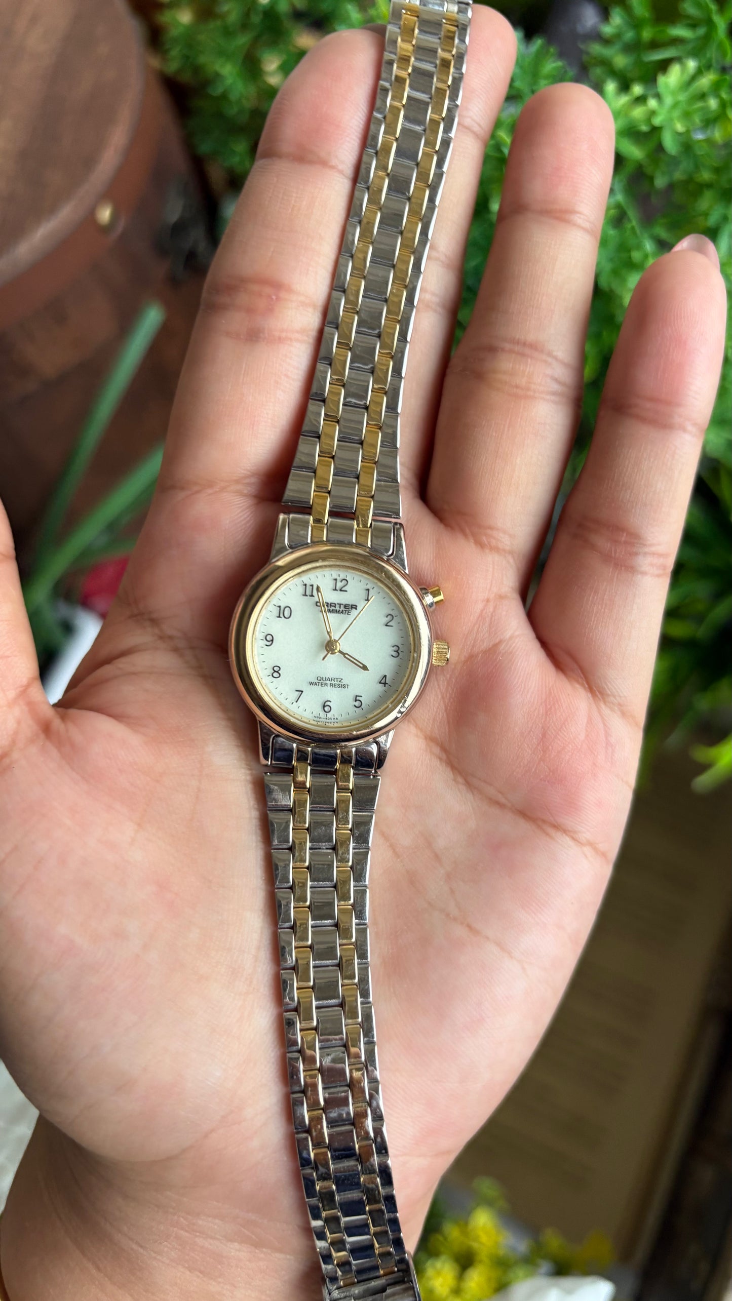 Vintage Carter Lumimate Watch in Two-Tone