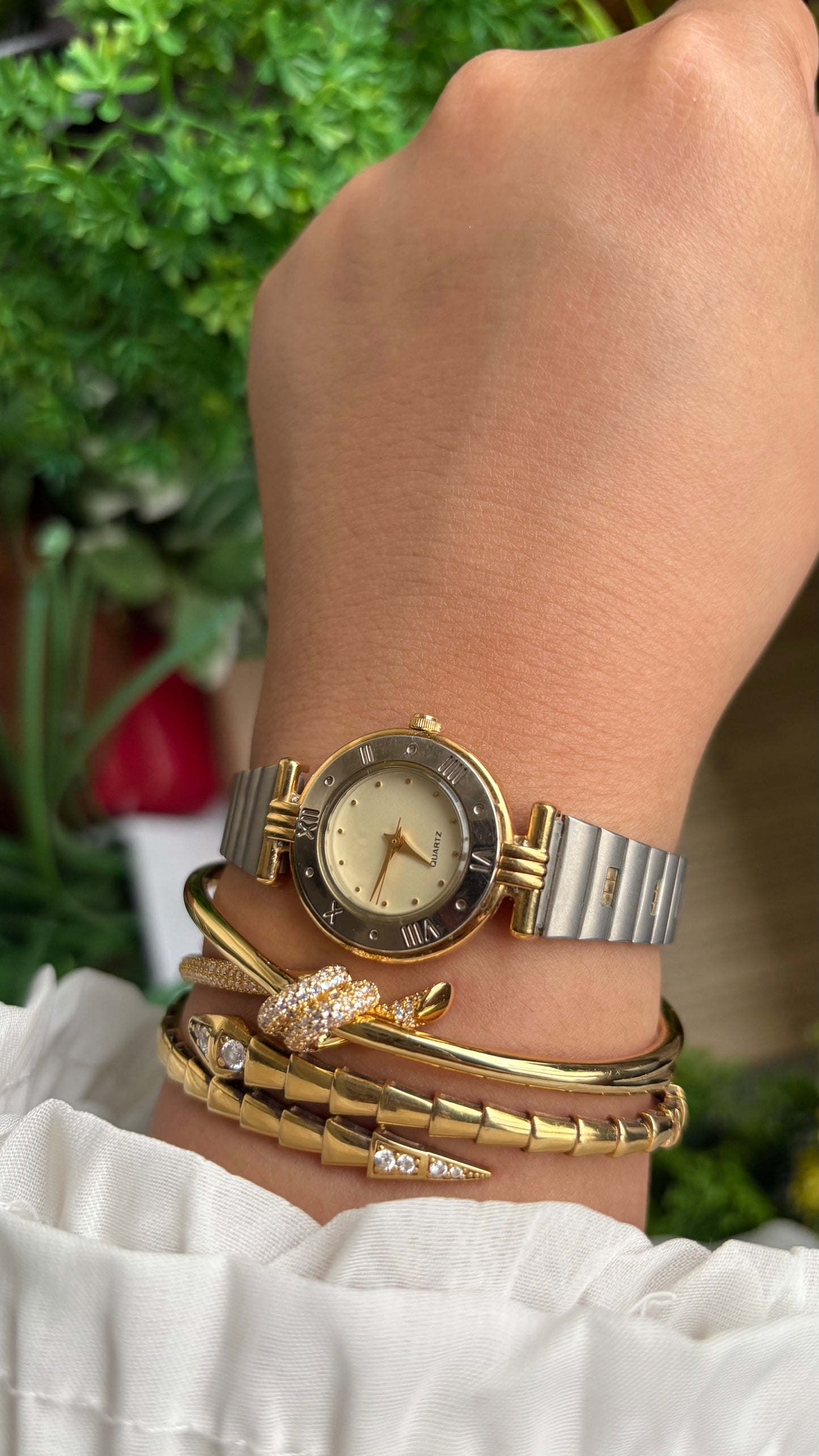 Vintage Noevir by Citizen Watch in Two-Tone