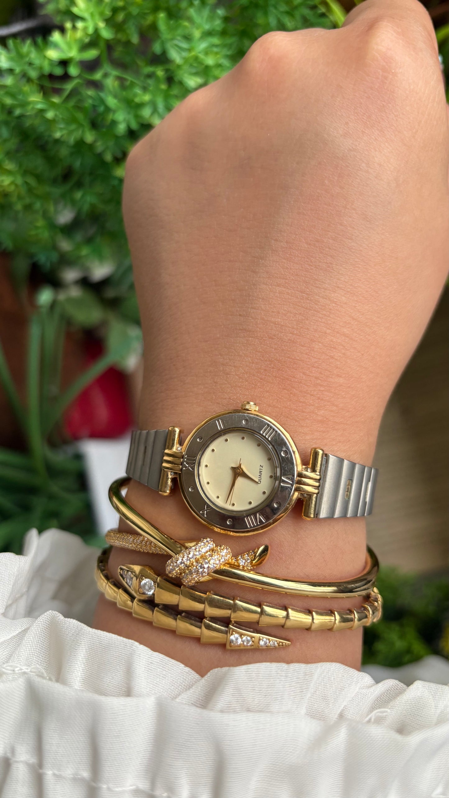 Vintage Noevir by Citizen Watch in Two-Tone