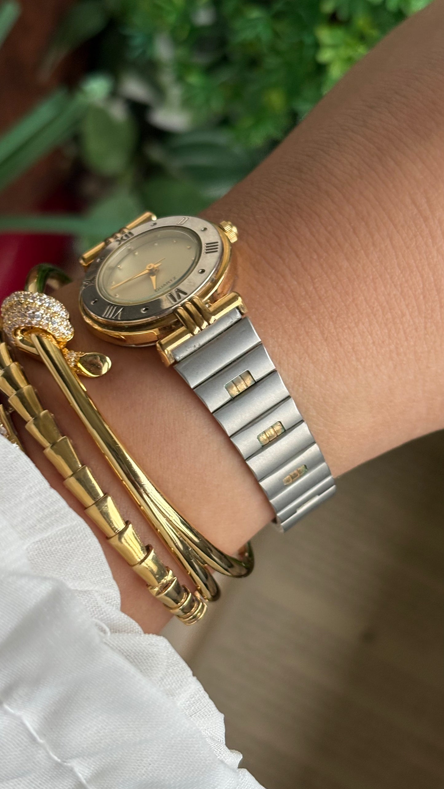 Vintage Noevir by Citizen Watch in Two-Tone