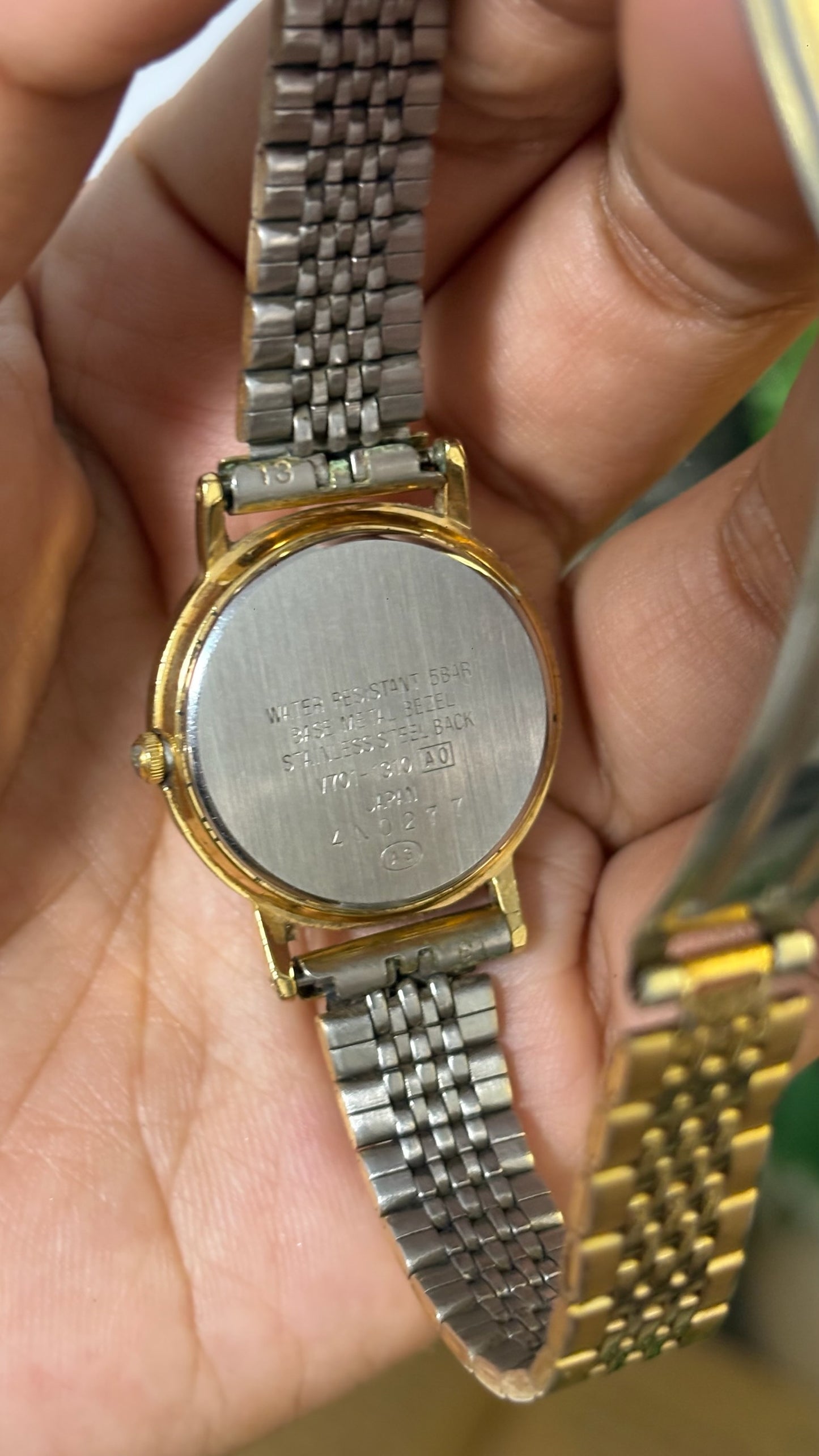 VIntage Success Classic Expandable Band Watch in Two-Tone Quartz