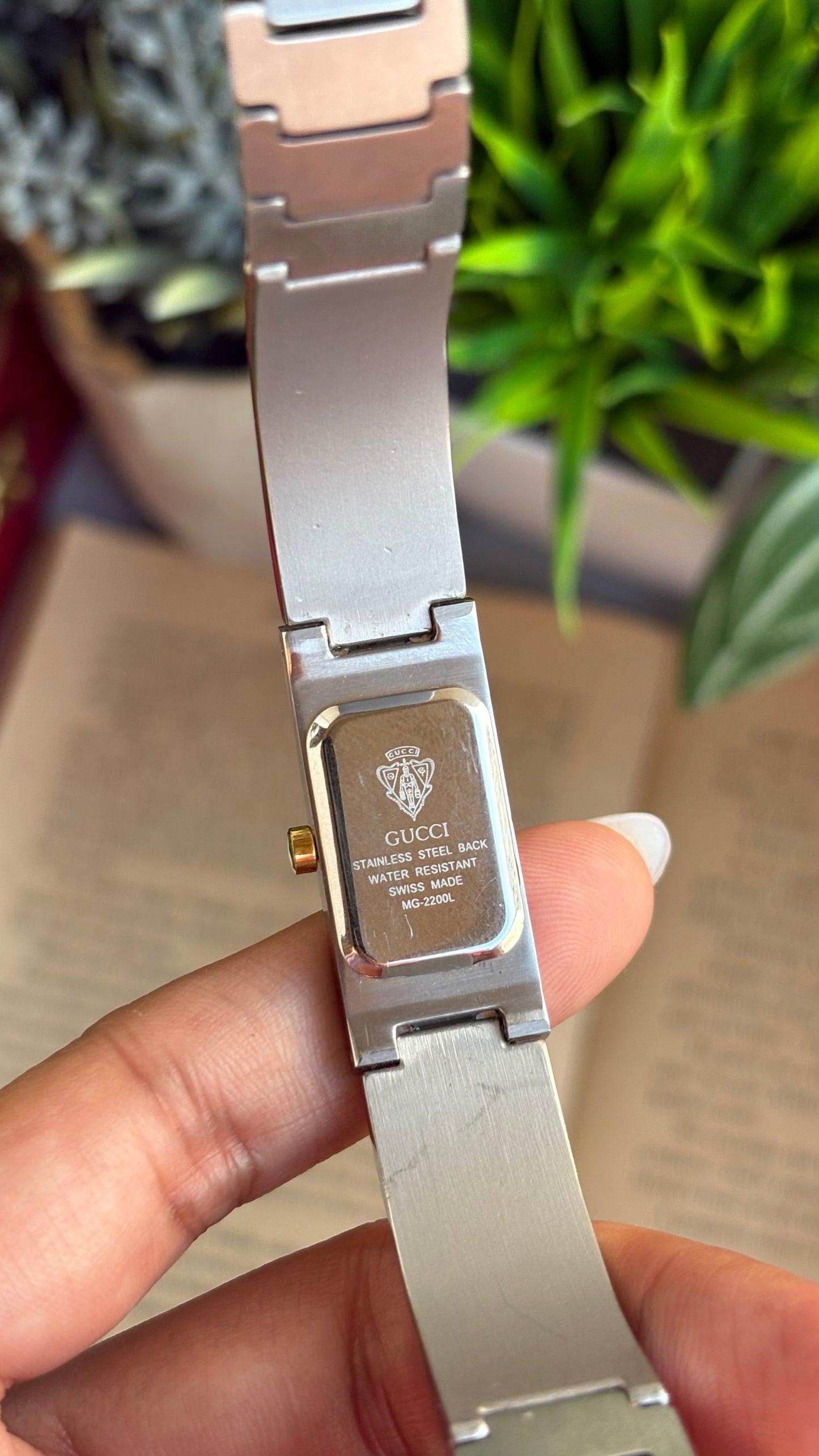 Vintage Gucci 2200L Swiss Watch in Two-Tone