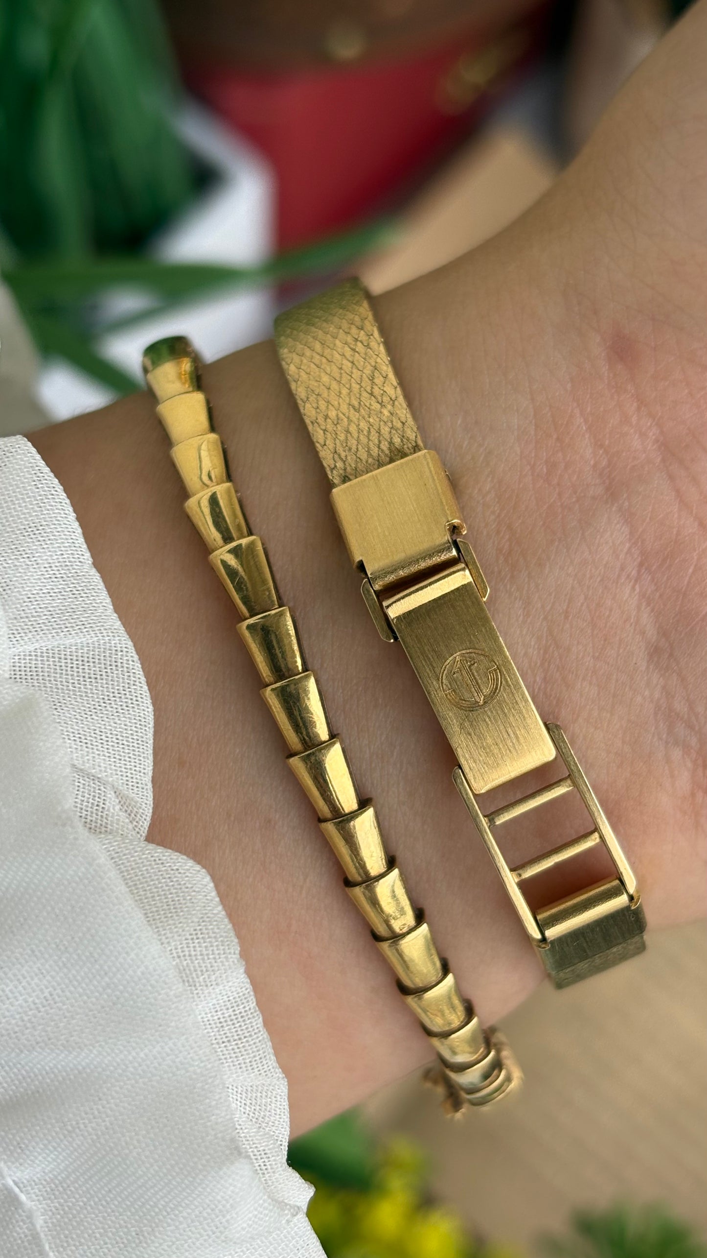 Extremely Rare Vintage RADO Swiss Watch in Gold Tone
