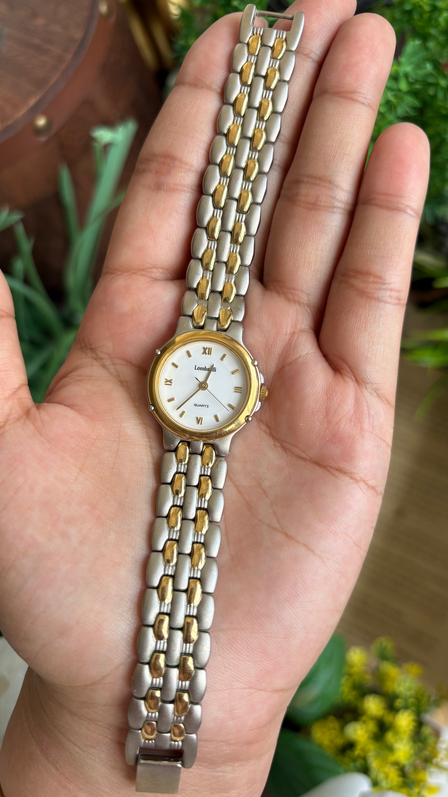 Vintage Lombardi Classic Watch in Two-Tone