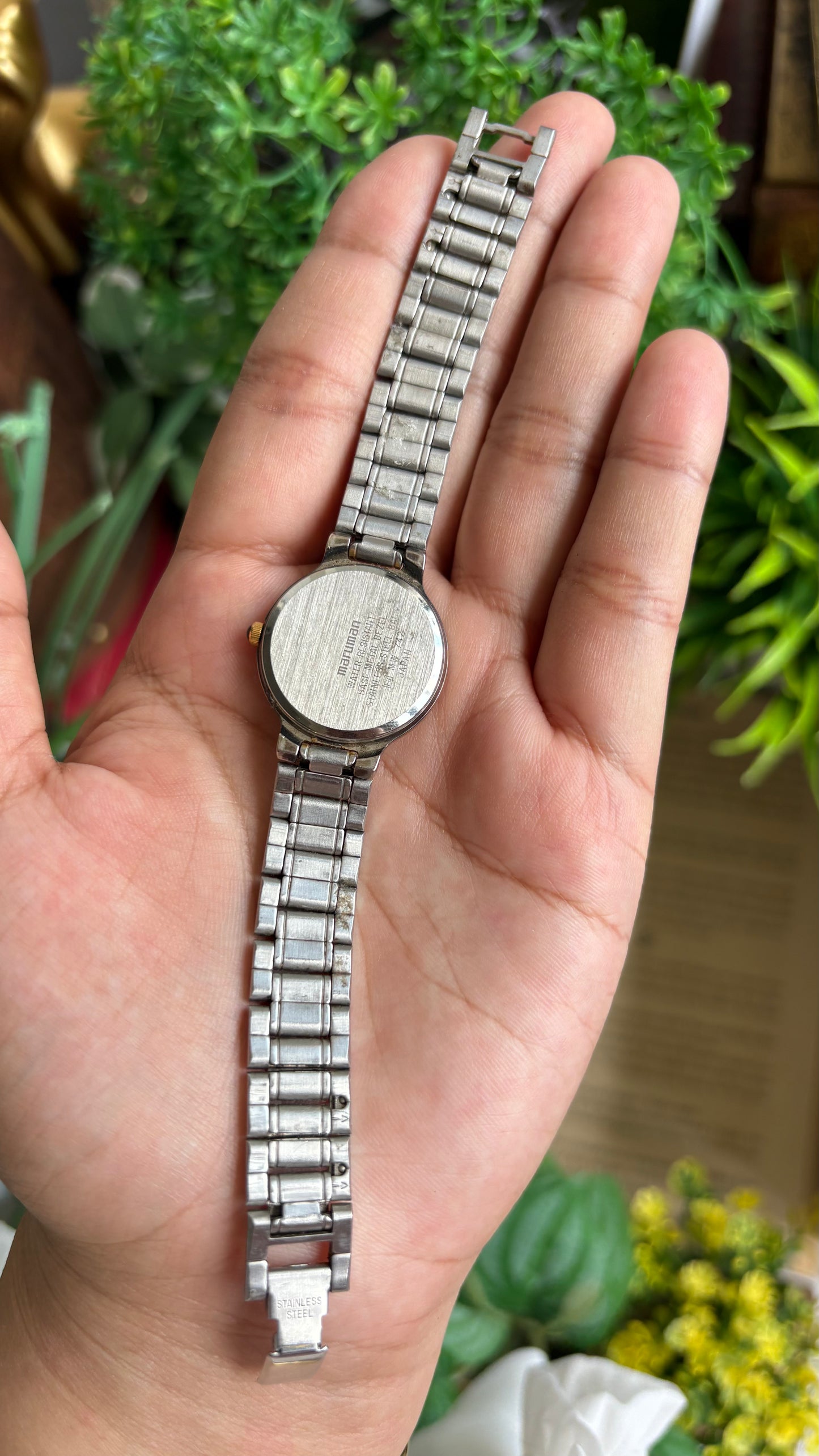 Vintage Eprise Maruman Watch in Two-Tone