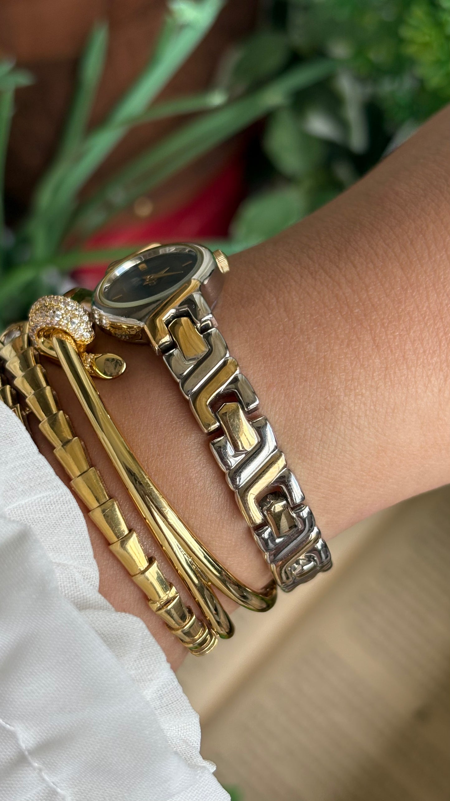 Vintage Vento Della Riviera Watch in Two-Tone