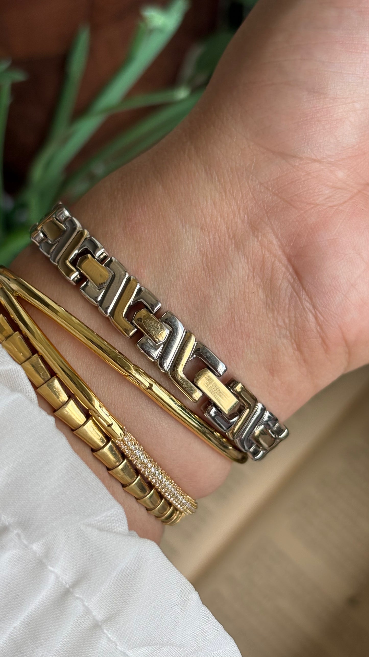 Vintage Vento Della Riviera Watch in Two-Tone